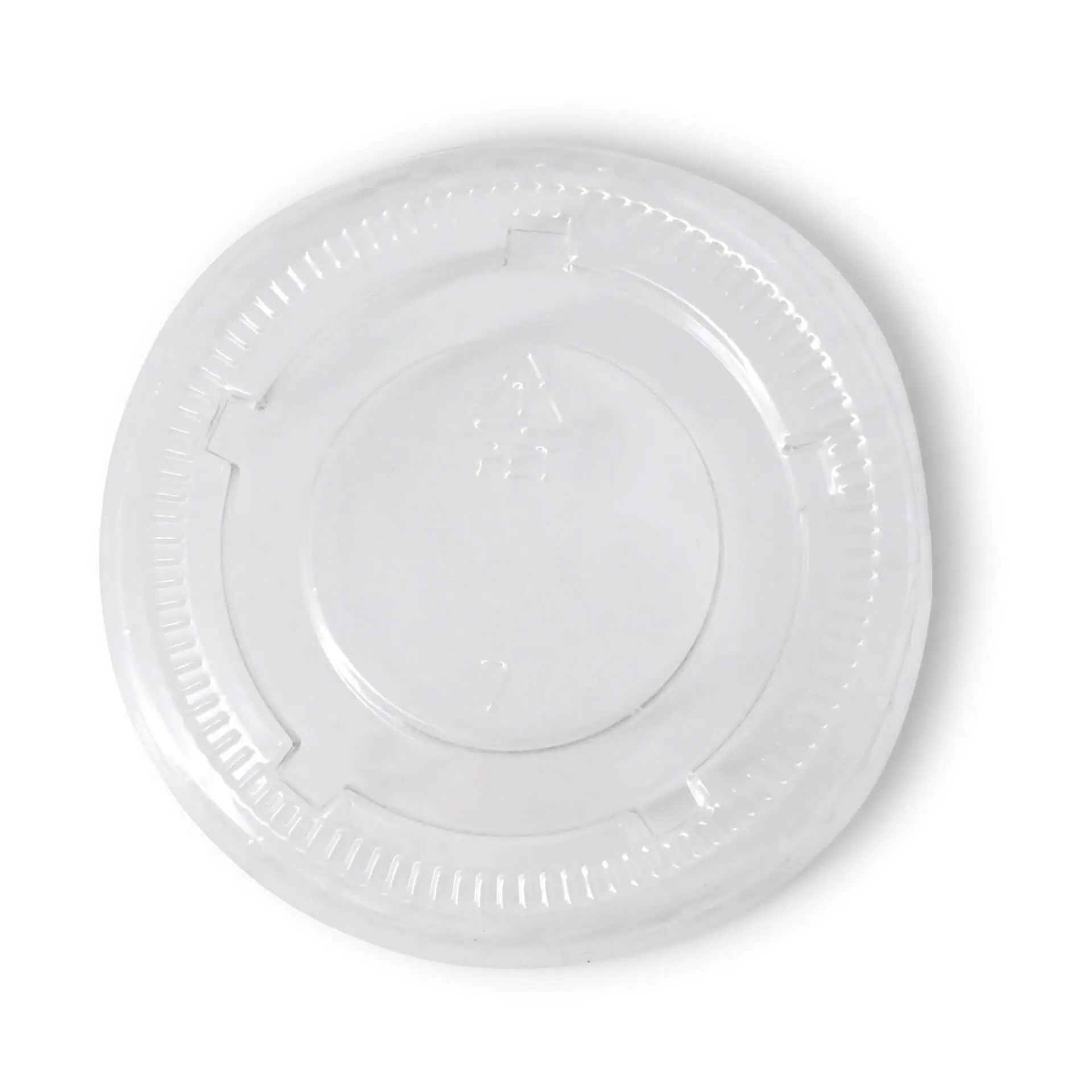 PET-lids Ø 62 mm, clear, round