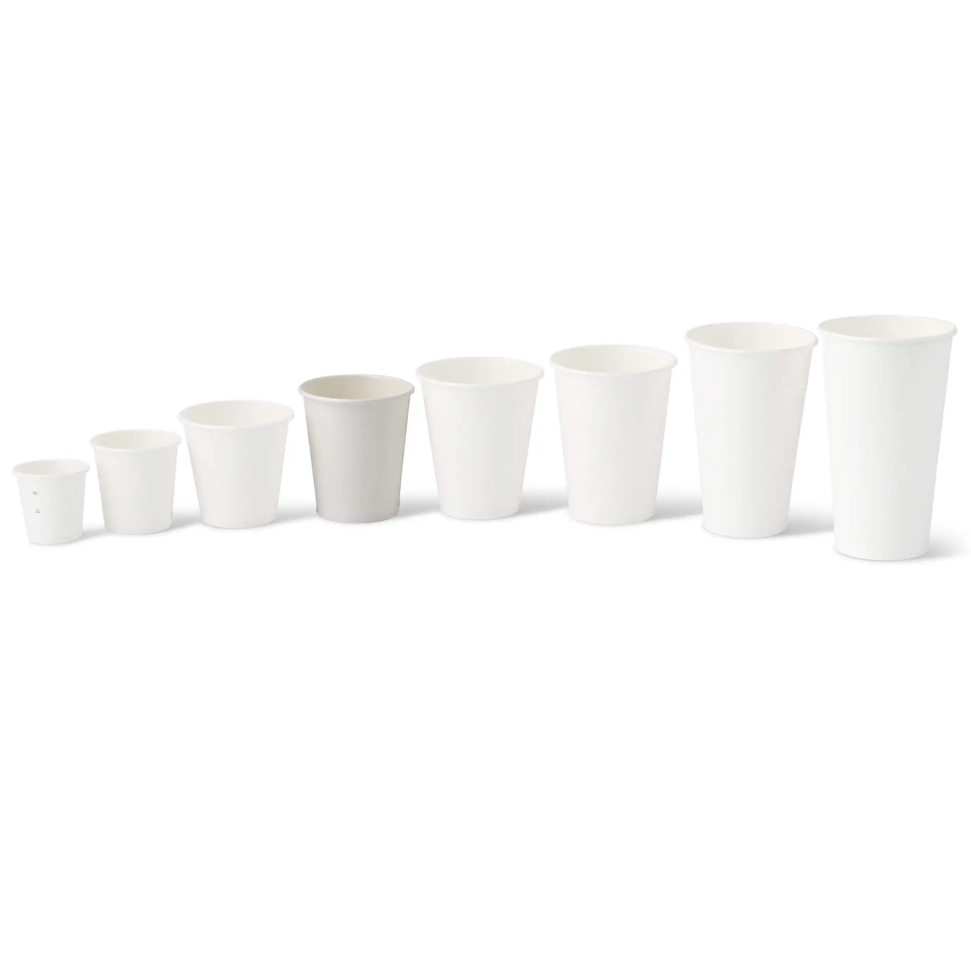 8 oz Paper cups single wall, Ø 80 mm, white