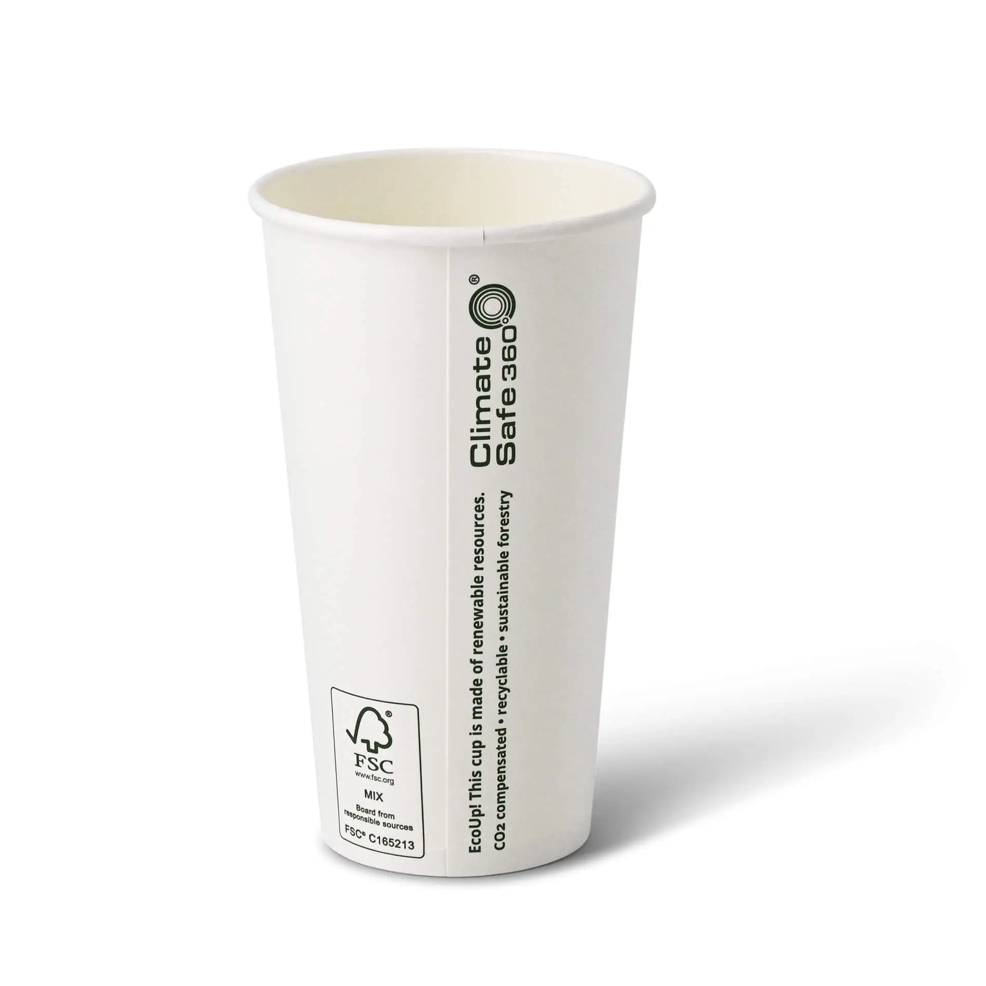 20 oz Paper cup single wall, Ø 90 mm, white