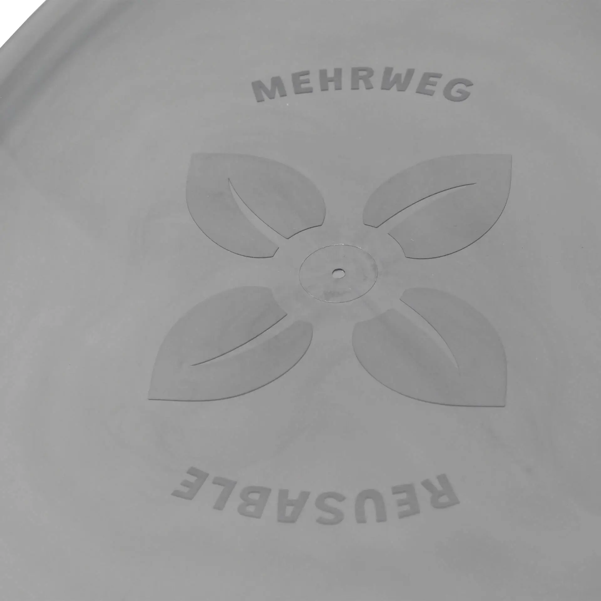 Reusable lids "merways Plate" 27.5 x 20 x 3 cm, PP, grey