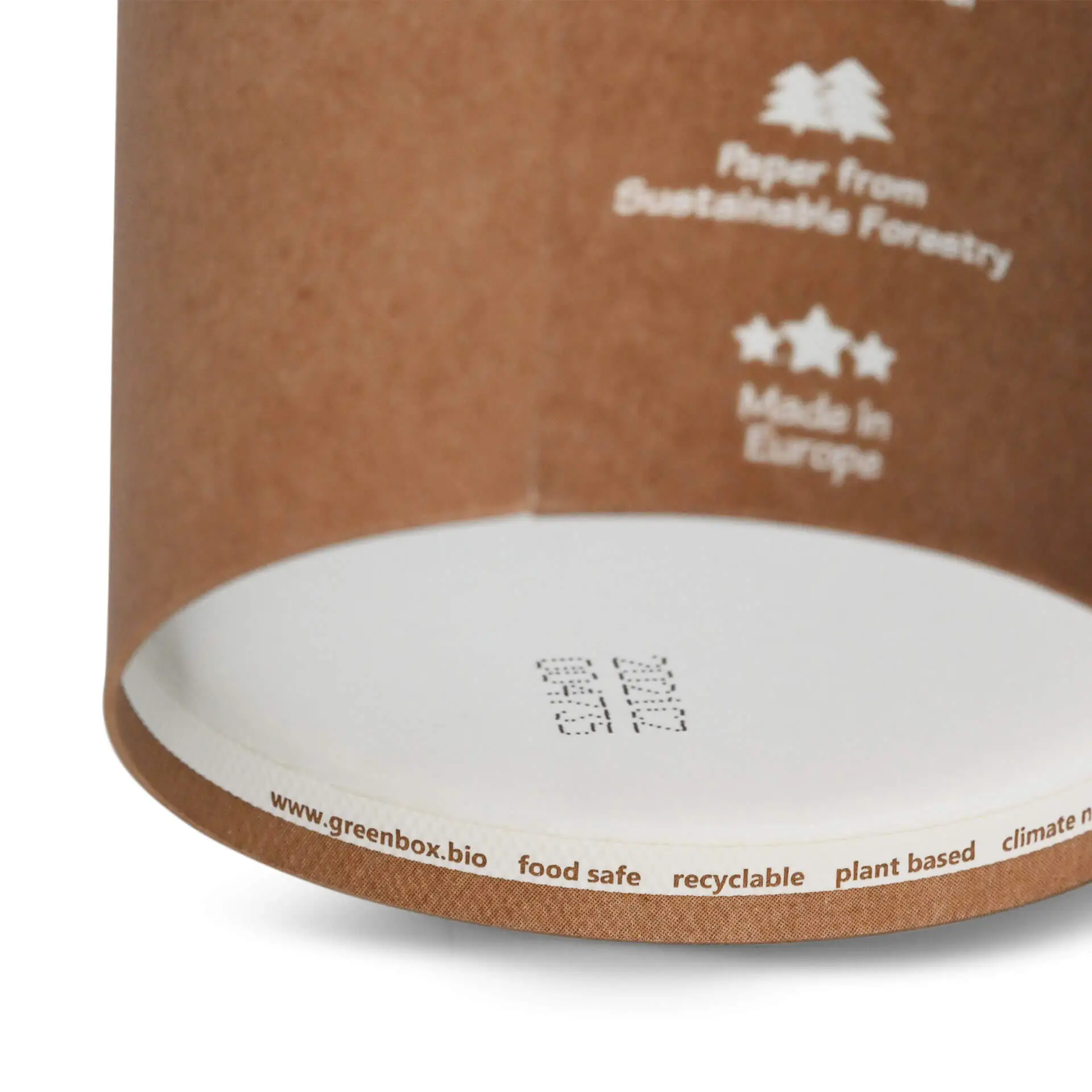 26 oz Cardboard Soup cups, Ø 114 mm, kraft, Icons