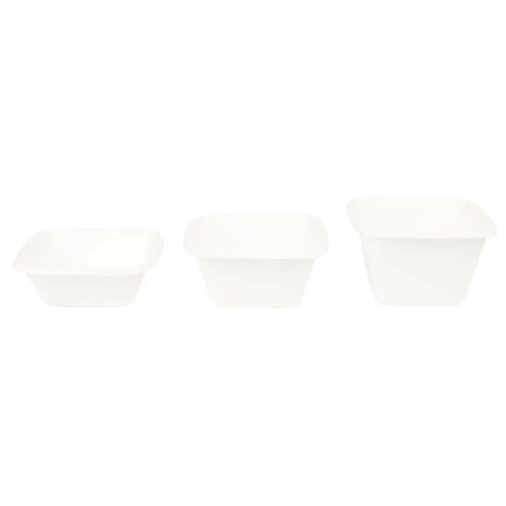 Sugarcane-portion cups 100 ml, 80 x 80 x 37 mm, square