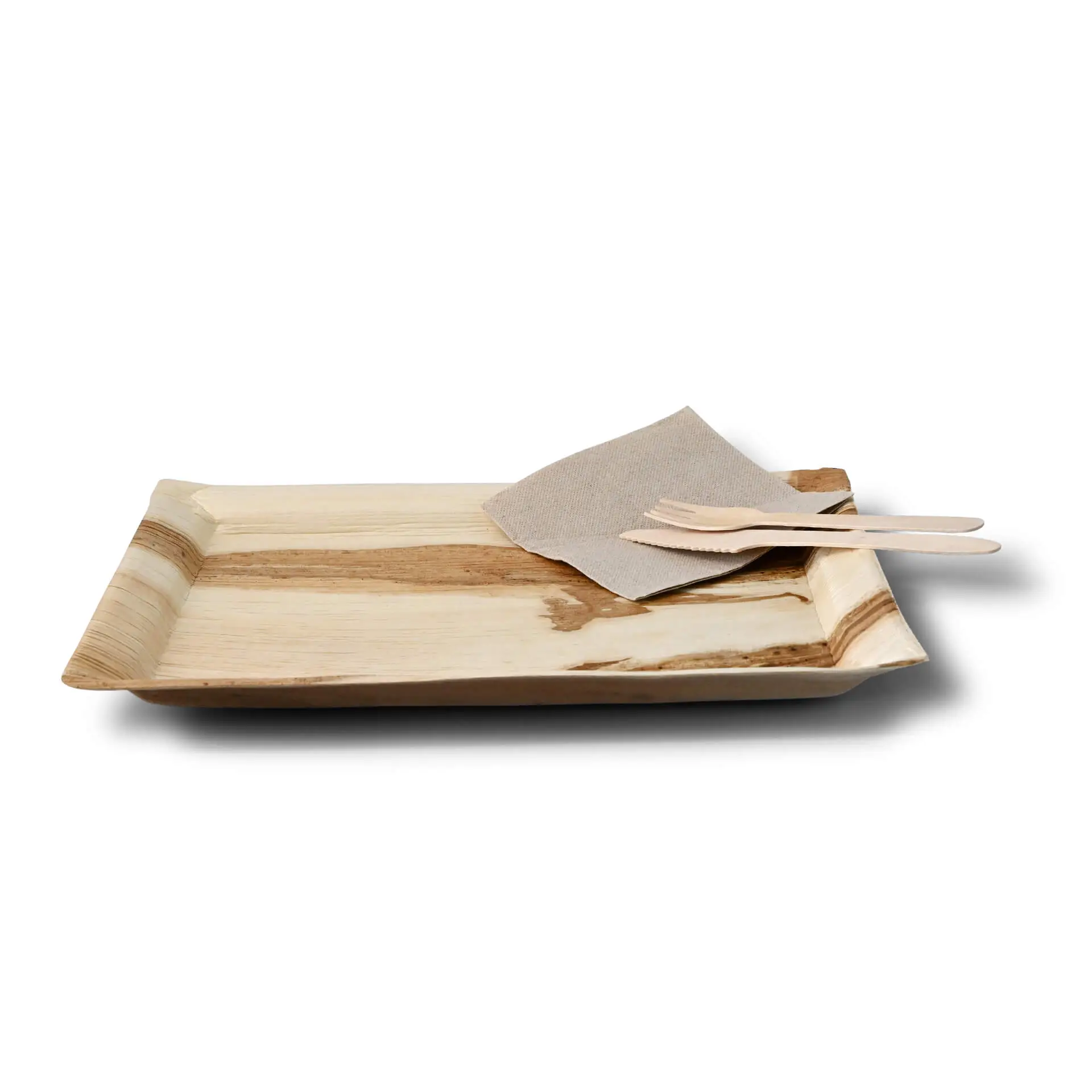 Palm leaf tray "Palmware®" 32.5 x 26.5 cm, ½ Gastro-Norm