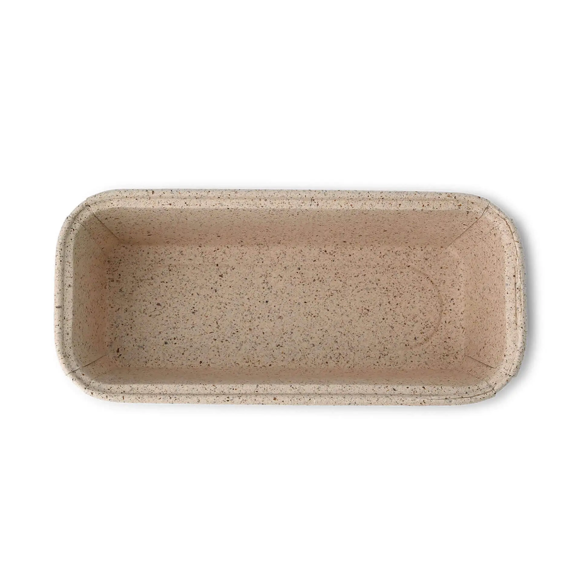 Cocoa paper baking moulds 16 × 5.5 × 5 cm, rectangular, brown