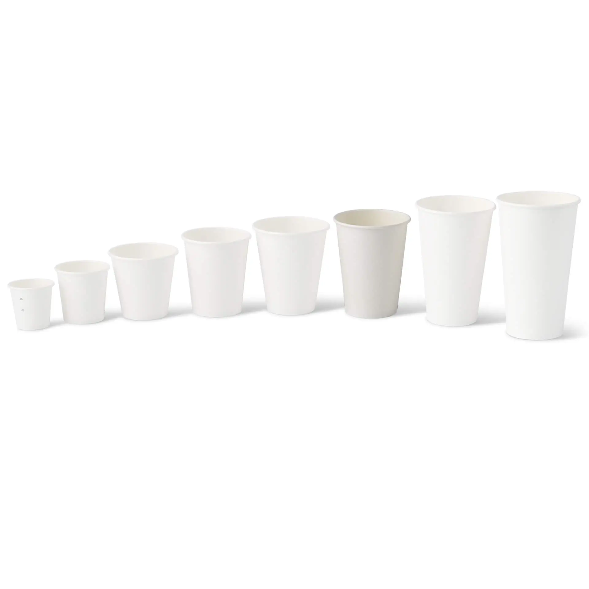 12 oz Paper cups (coated), Ø 90 mm, white