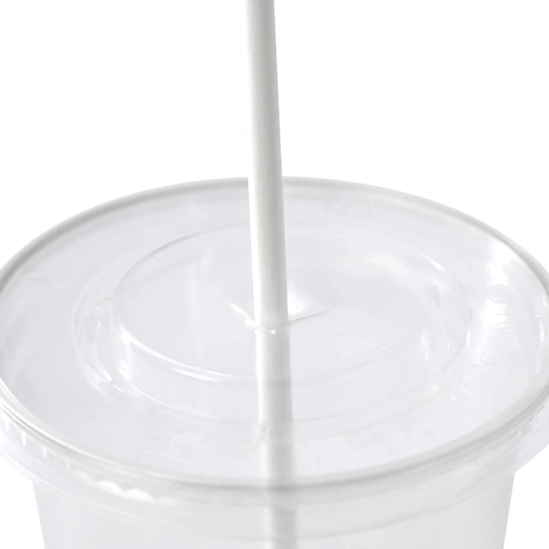 20 cm, Ø 0.5 cm Paper-straws, white, vertical splice