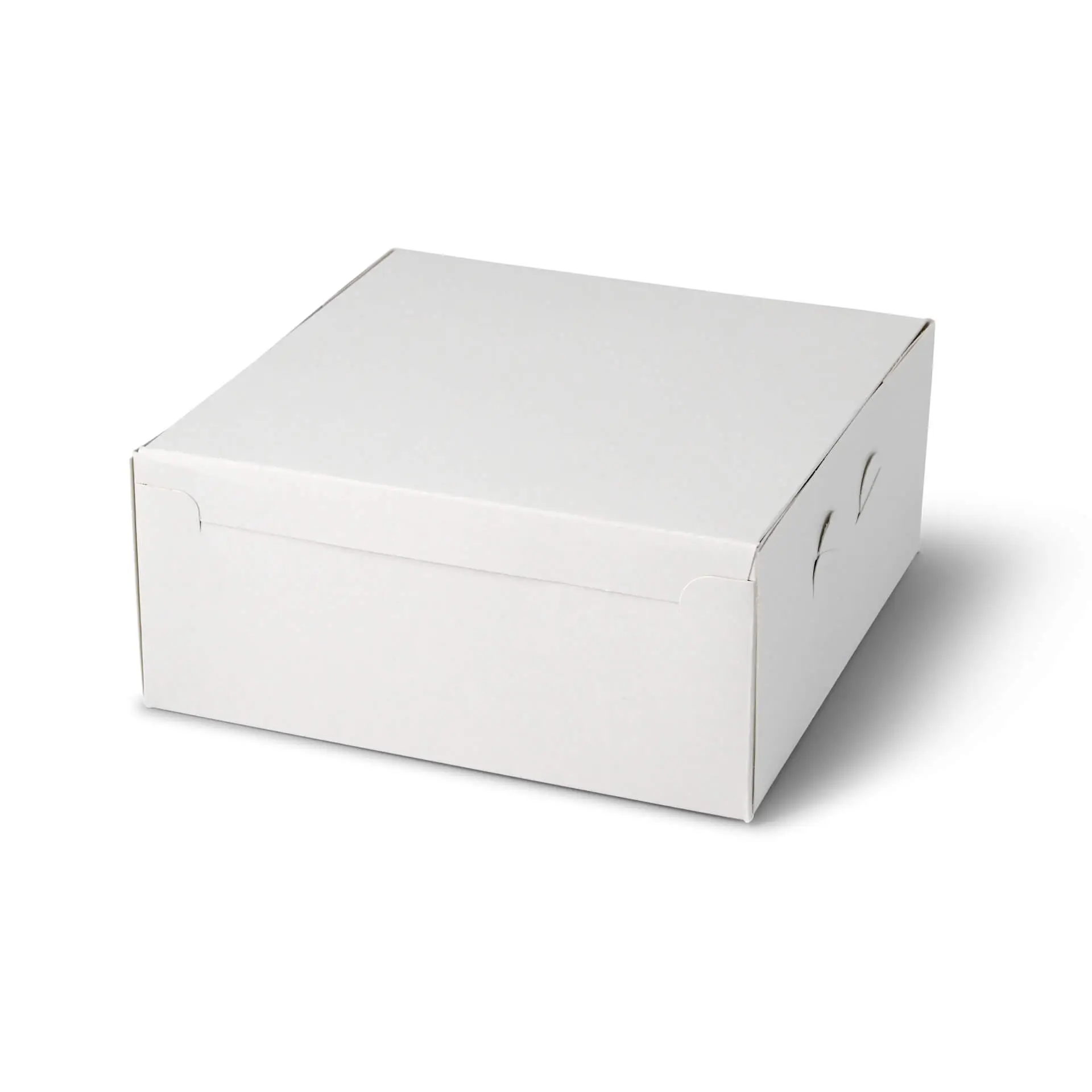 Cake-boxes M, 23 x 23 x 10 cm, white