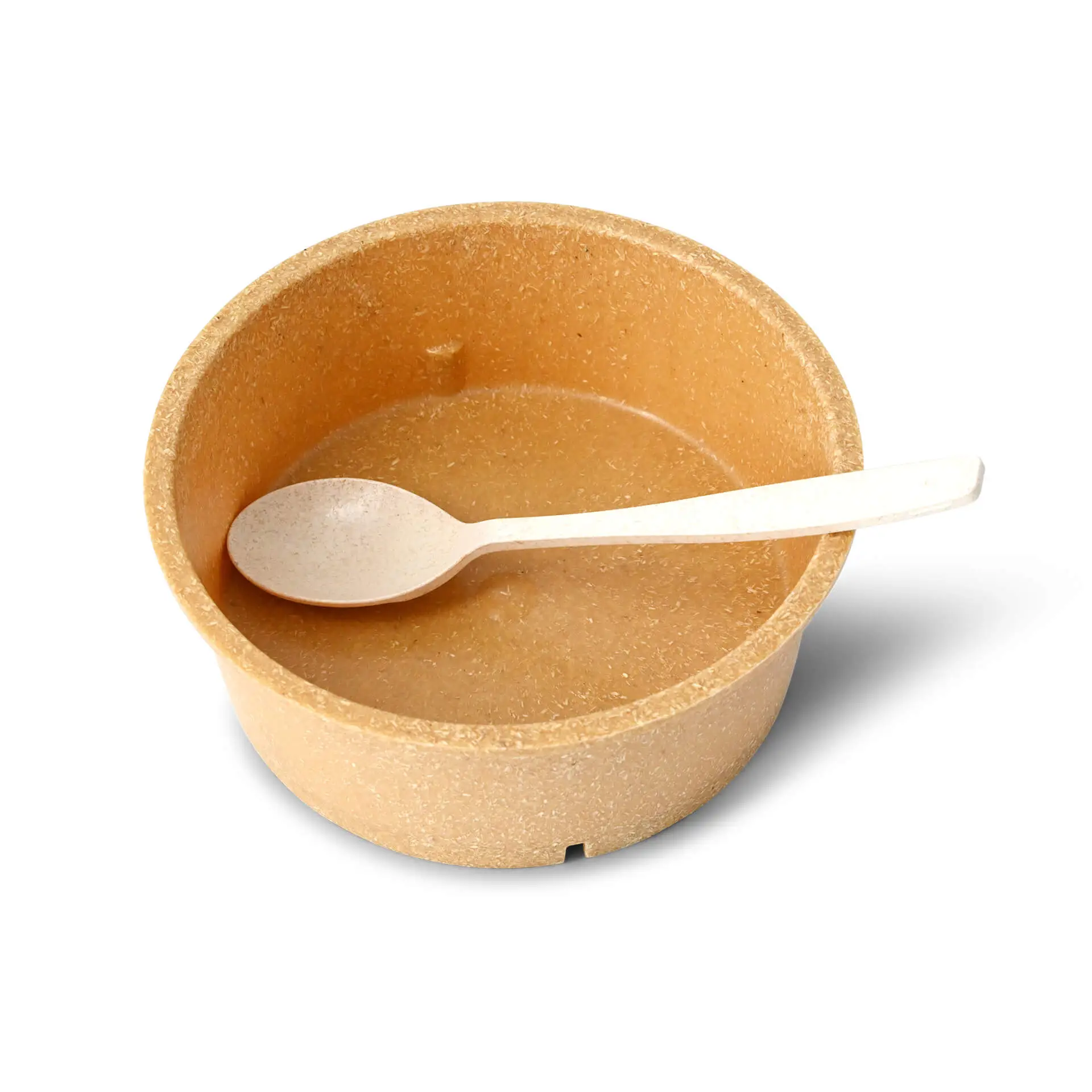 Reusable bowls "merways Bowl" 650 ml, Ø 150 mm, caramel / brown