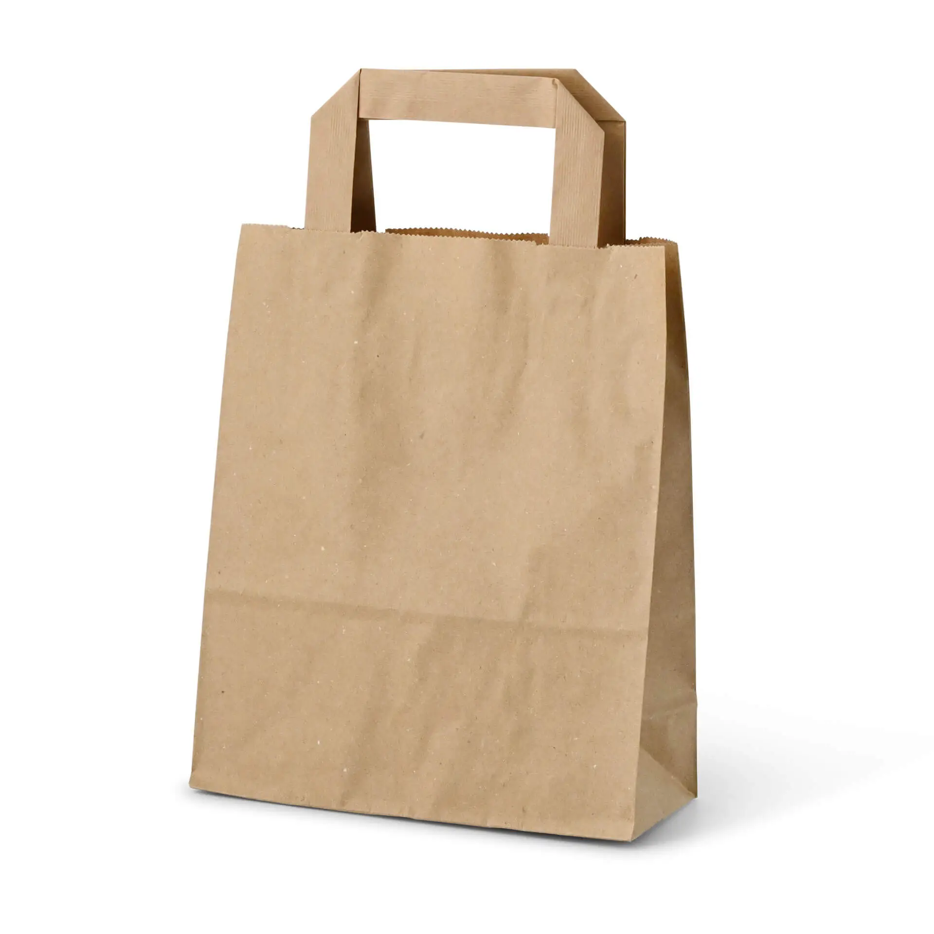 Recycling paper-carrier bags S, 18 x 8 x 22 cm, brown