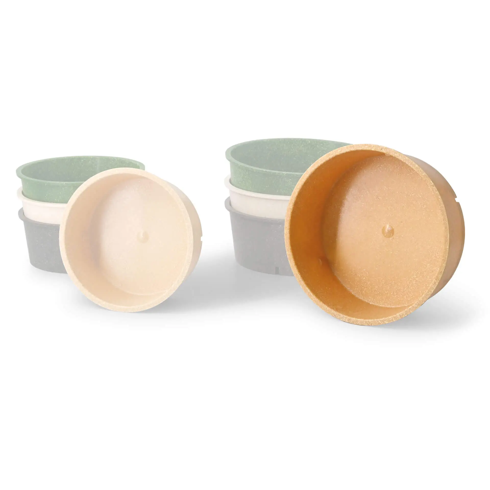 Reusable bowls "merways Bowl" 1,000 ml, Ø 185 mm, caramel / brown