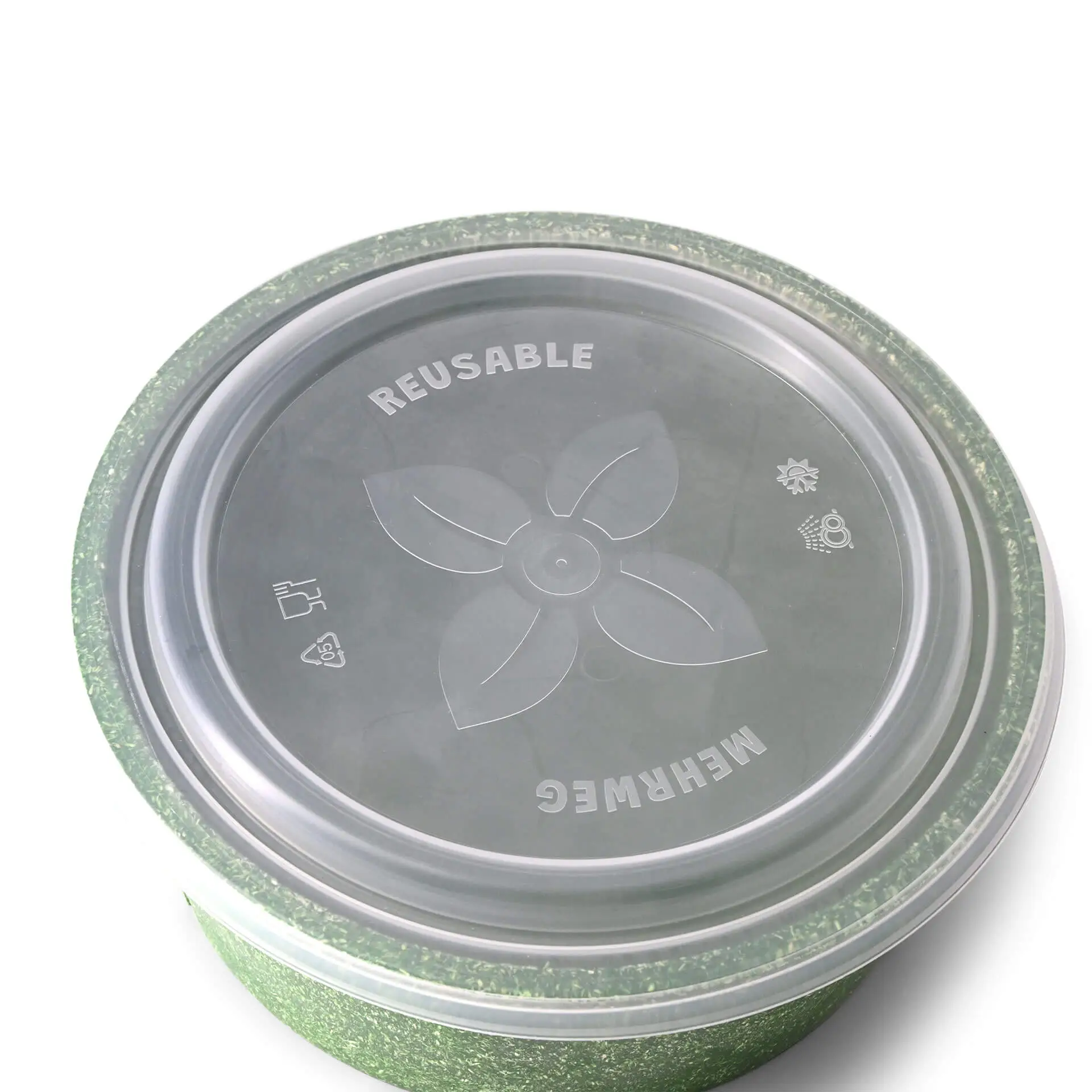 Reusable lids "merways Bowl" Ø 185 mm, PP, transparent