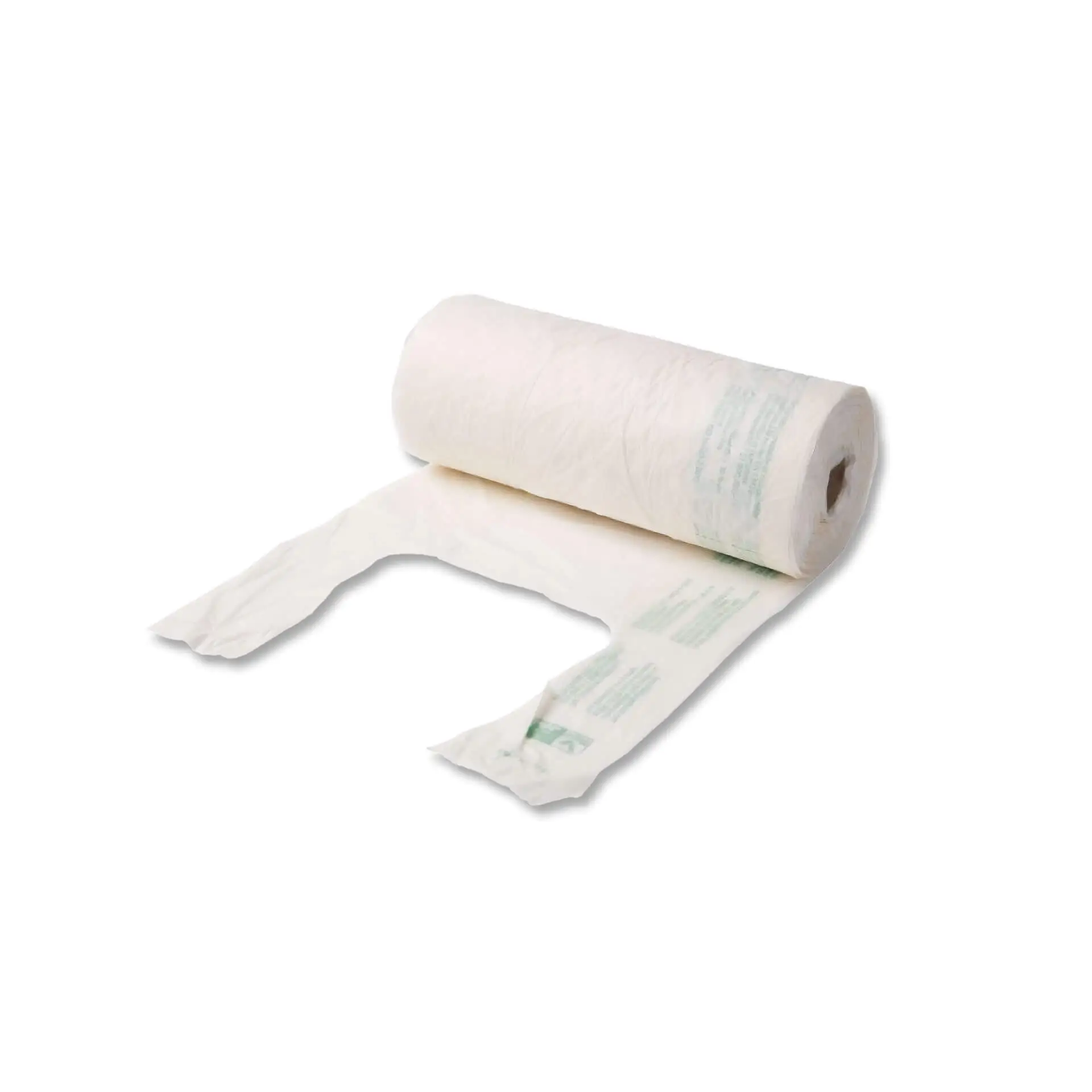 Mater-Bi®-bags 22 + 13 x 50 cm, 200 pieces per roll