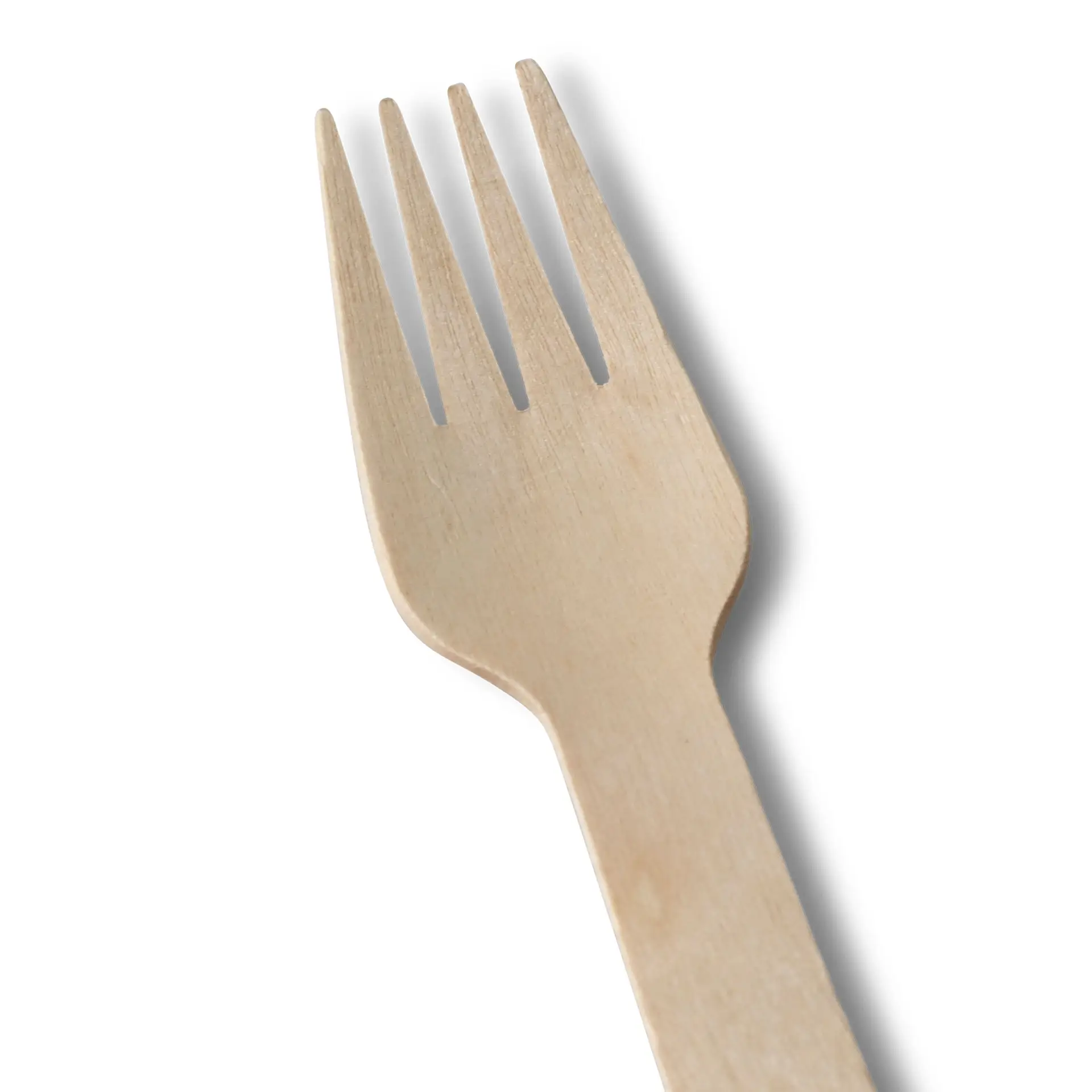 Wooden forks 16 cm, bio-coated