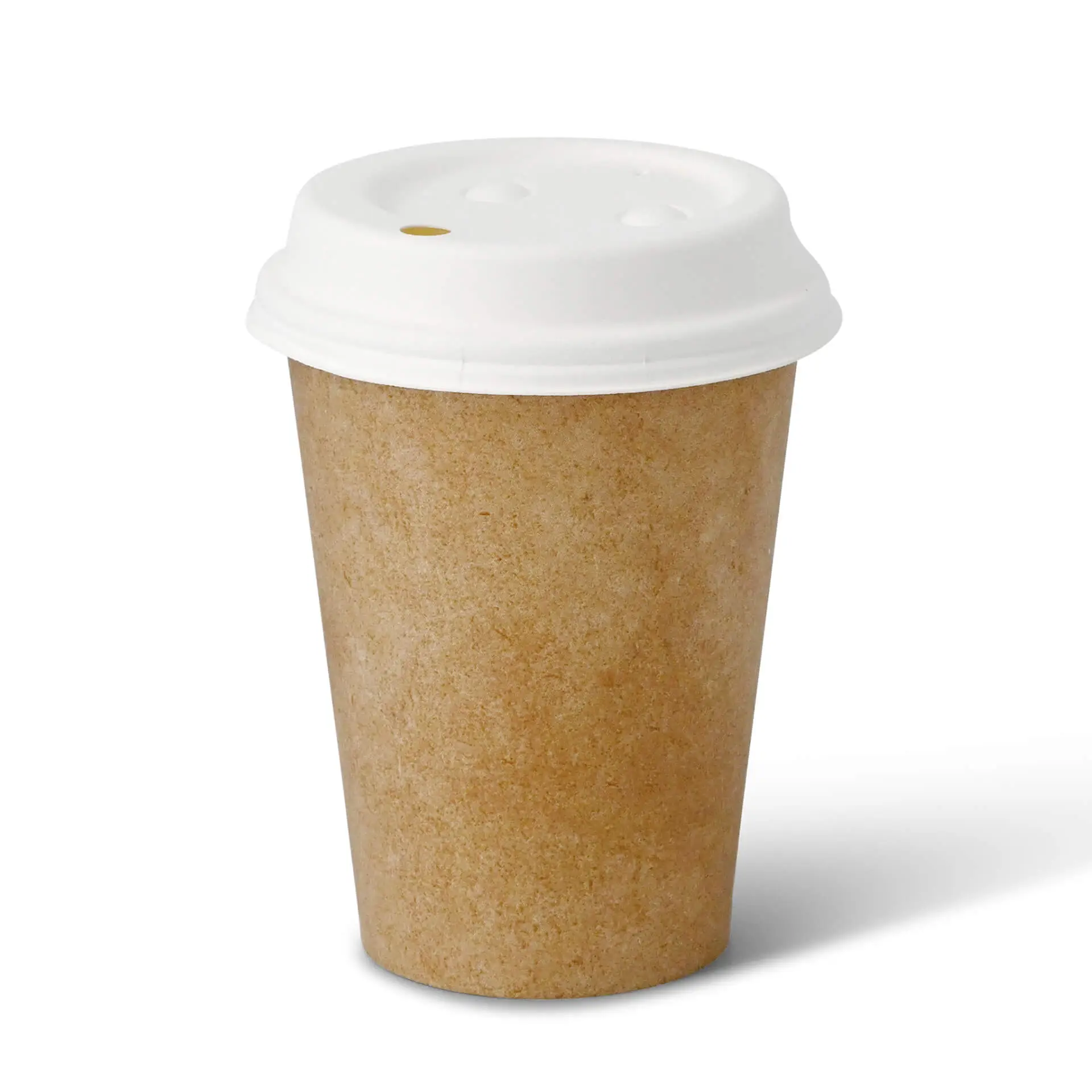 12 oz Paper cups single wall, Ø 90 mm, kraft