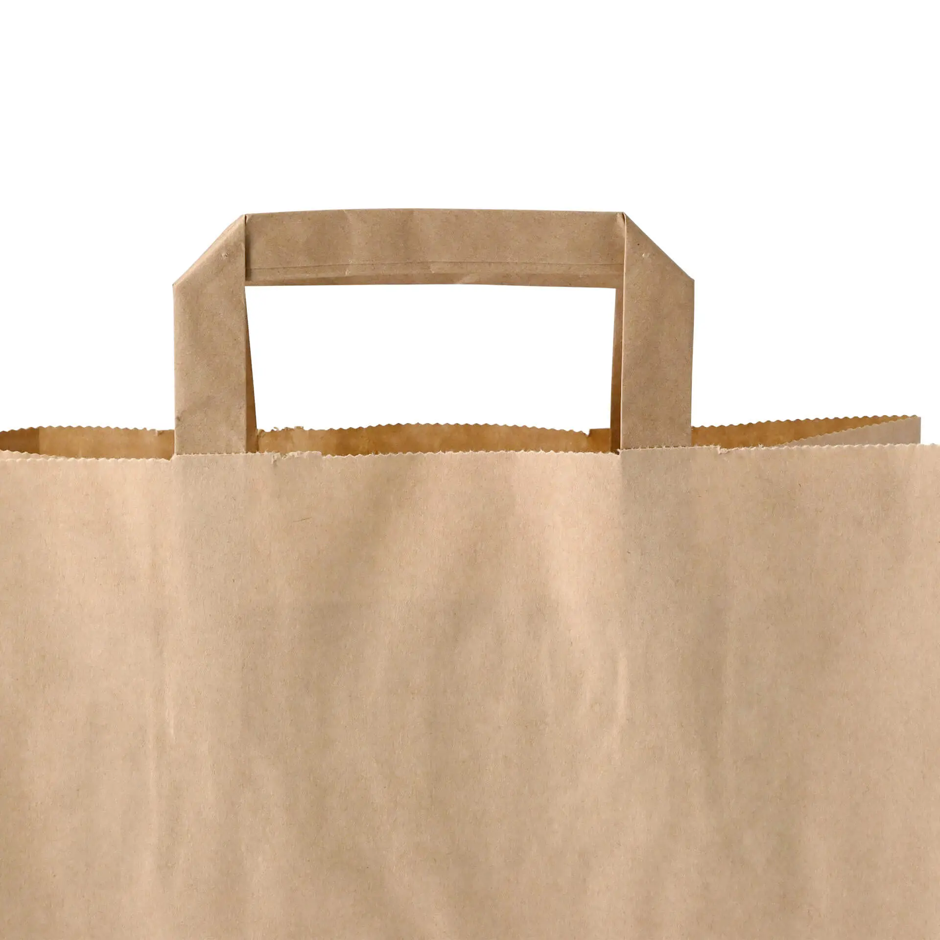 Recycling paper-carrier bags L, 26 x 12 x 35 cm, brown