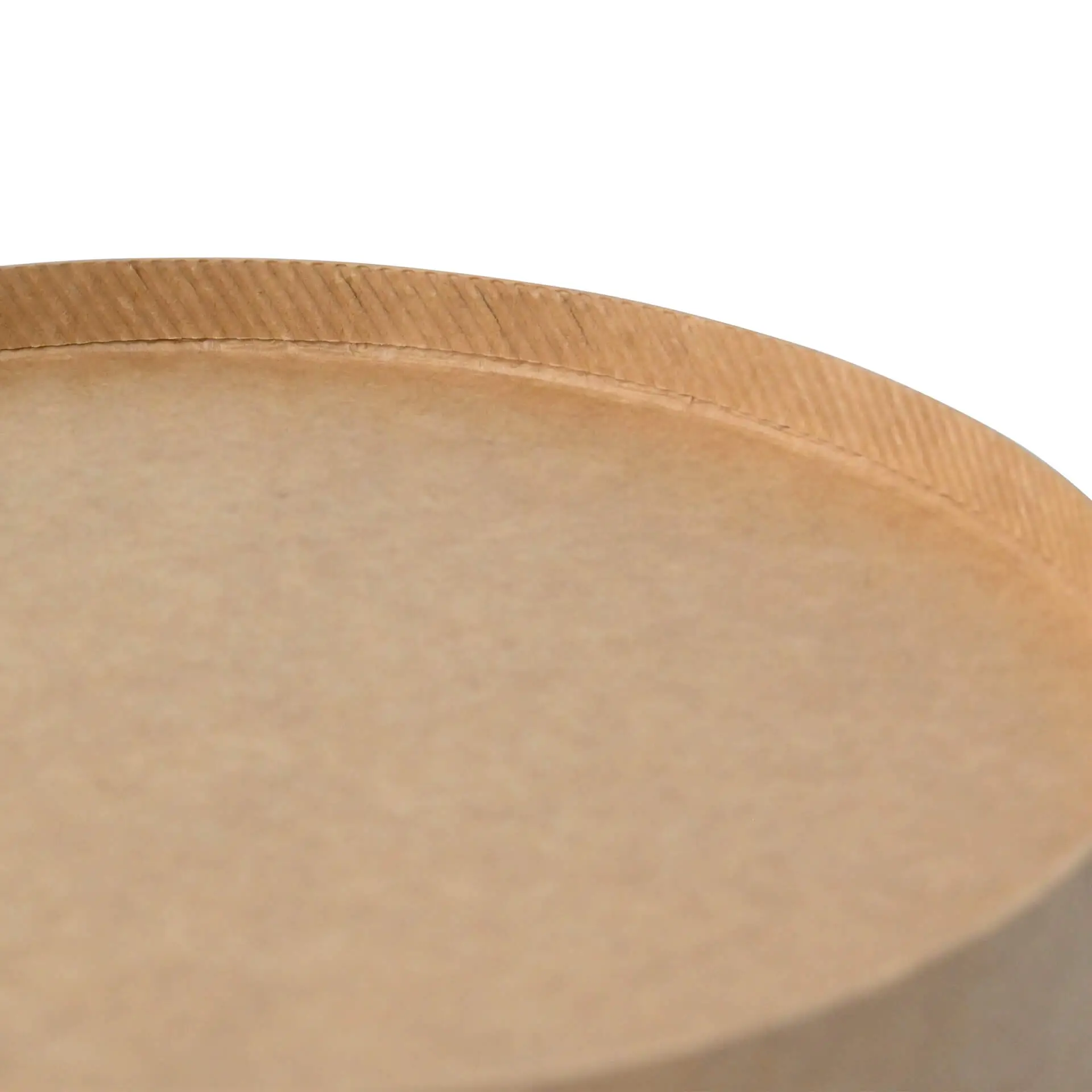 Cardboard-bowls 1000 ml, Ø 185 mm, brown, round