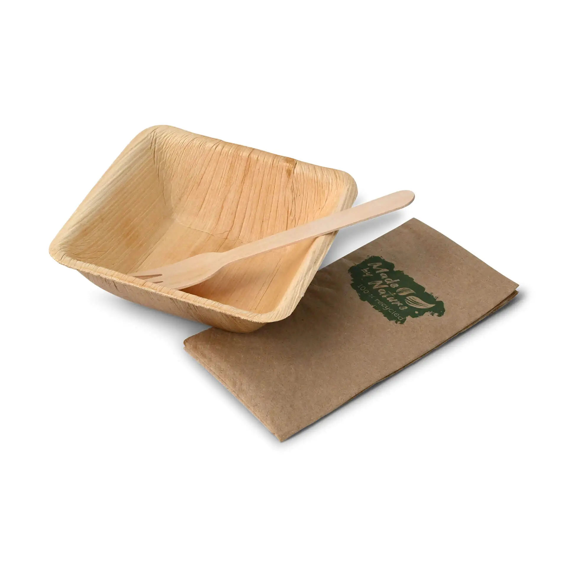 Palm leaf bowls "Palmware®" 300 ml, square