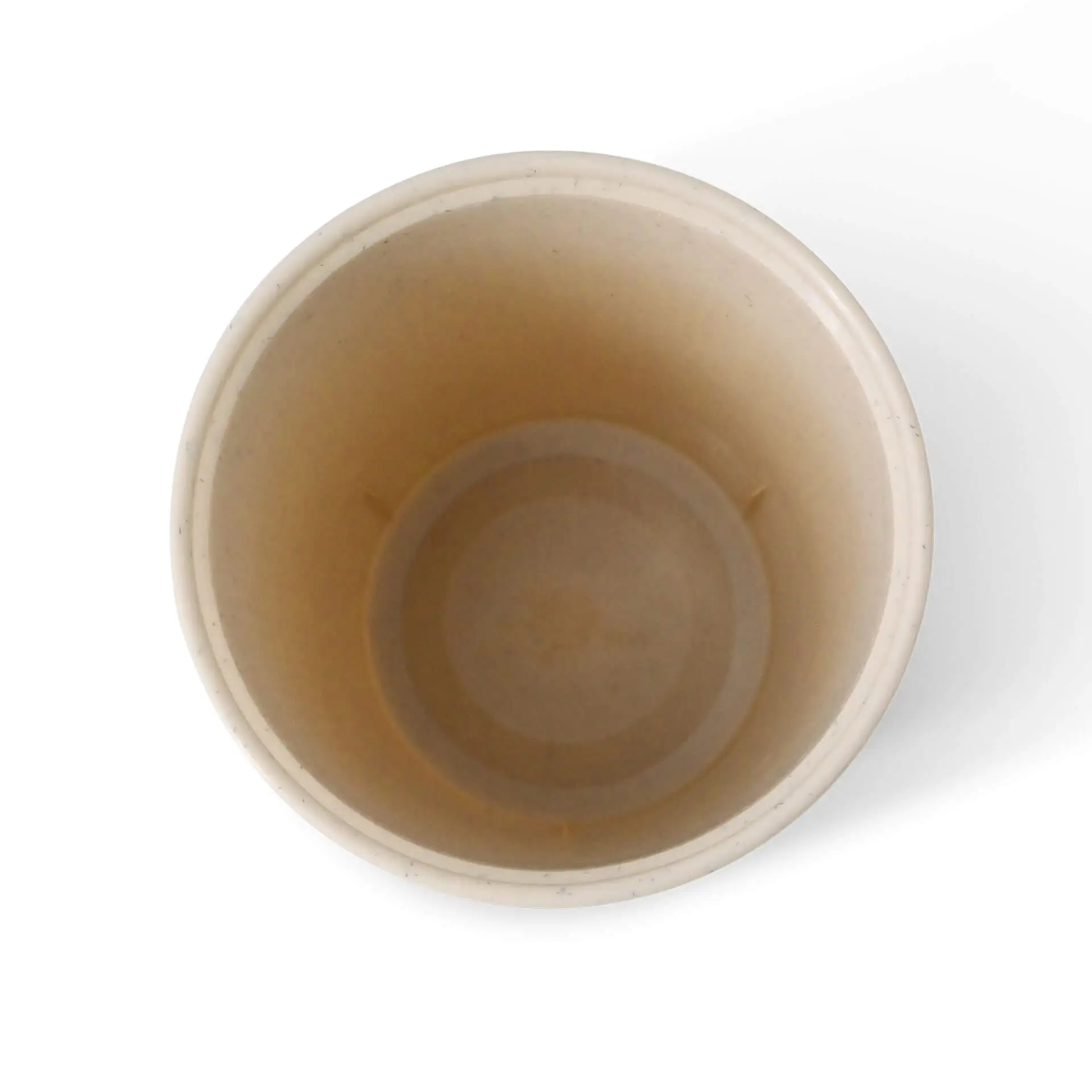 Reusable coffee cups, 8 oz, Ø 80 mm, creamy white