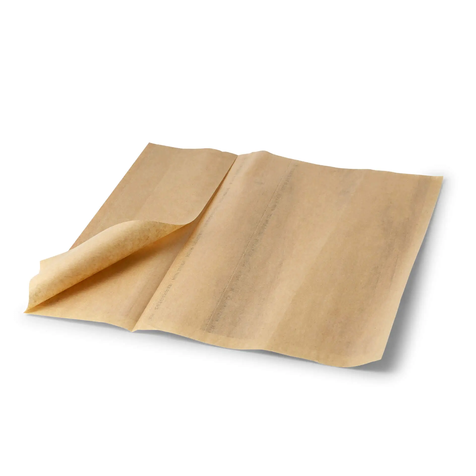 Snack sheets kraft L 19.5 x 30 cm, prefolded