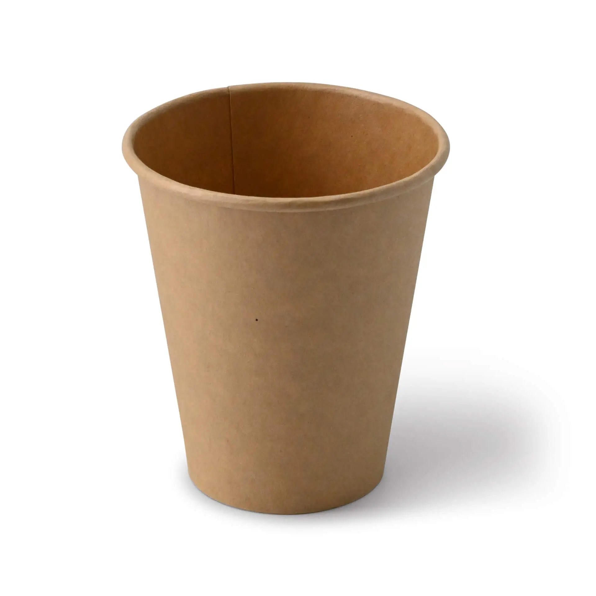 10 oz Paper cups (coated), Ø 90 mm, brown