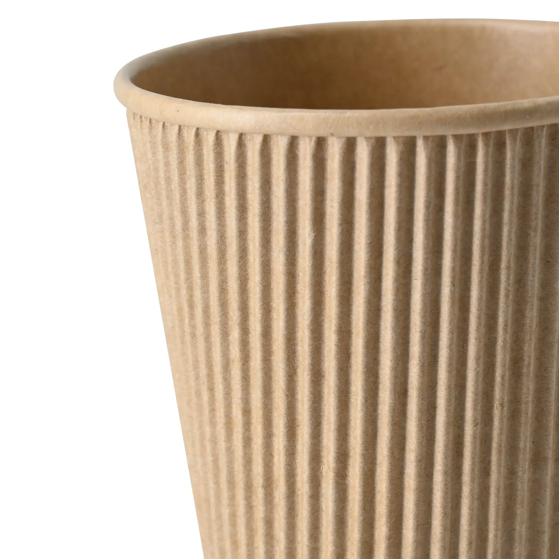 16 oz Ripple cups / Coffee Cups, Ø 90 mm, kraft