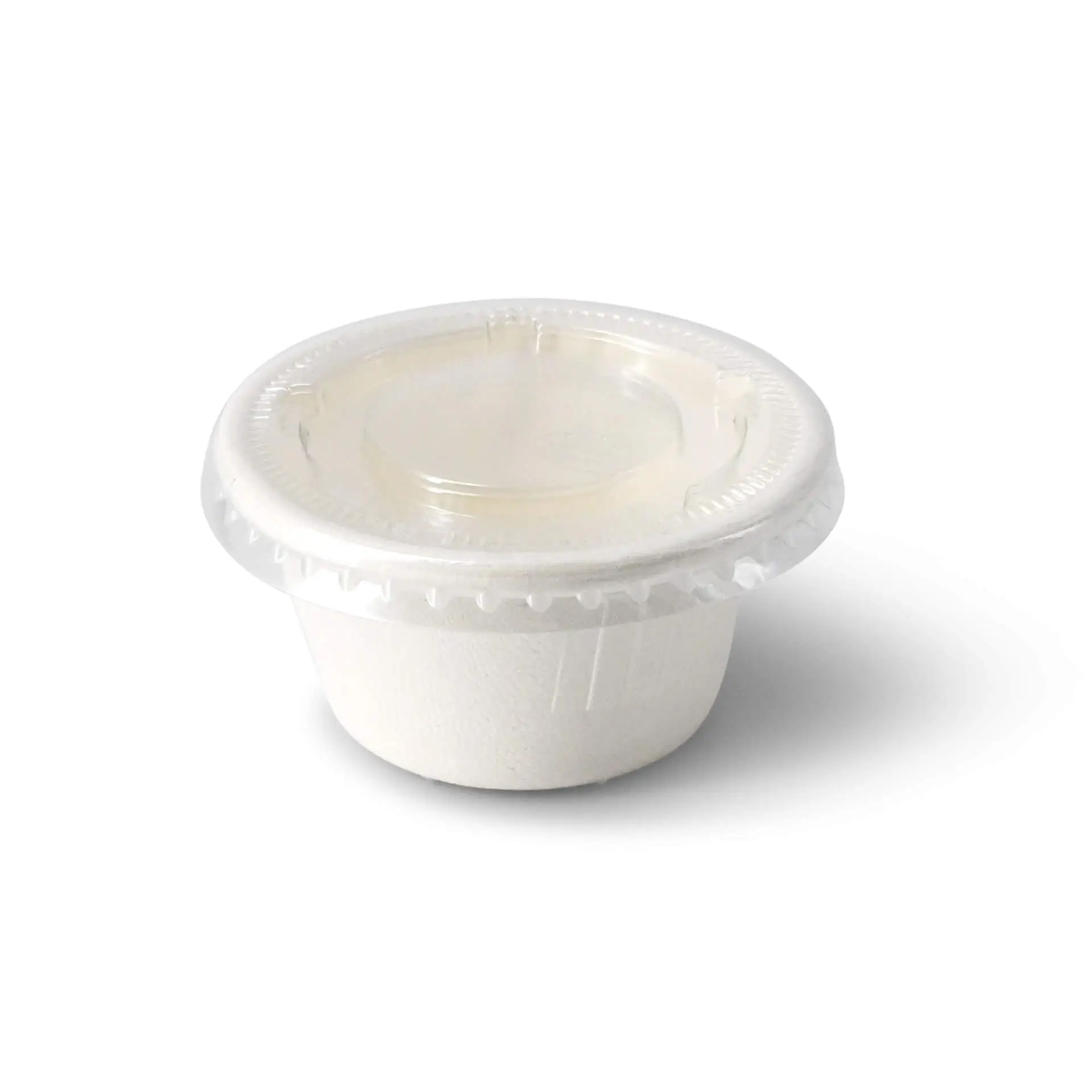 PET-lids Ø 62 mm, clear, round