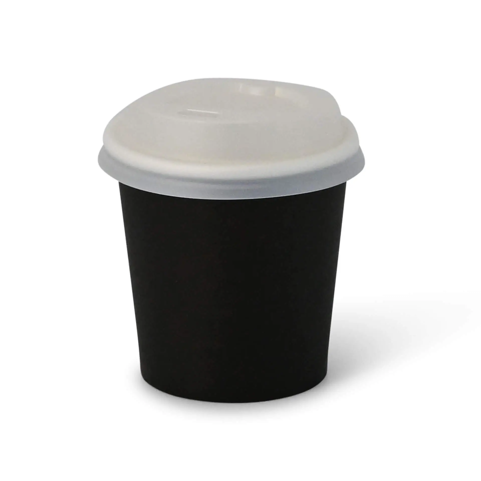 4 oz Paper cups single wall, Ø 62 mm, black