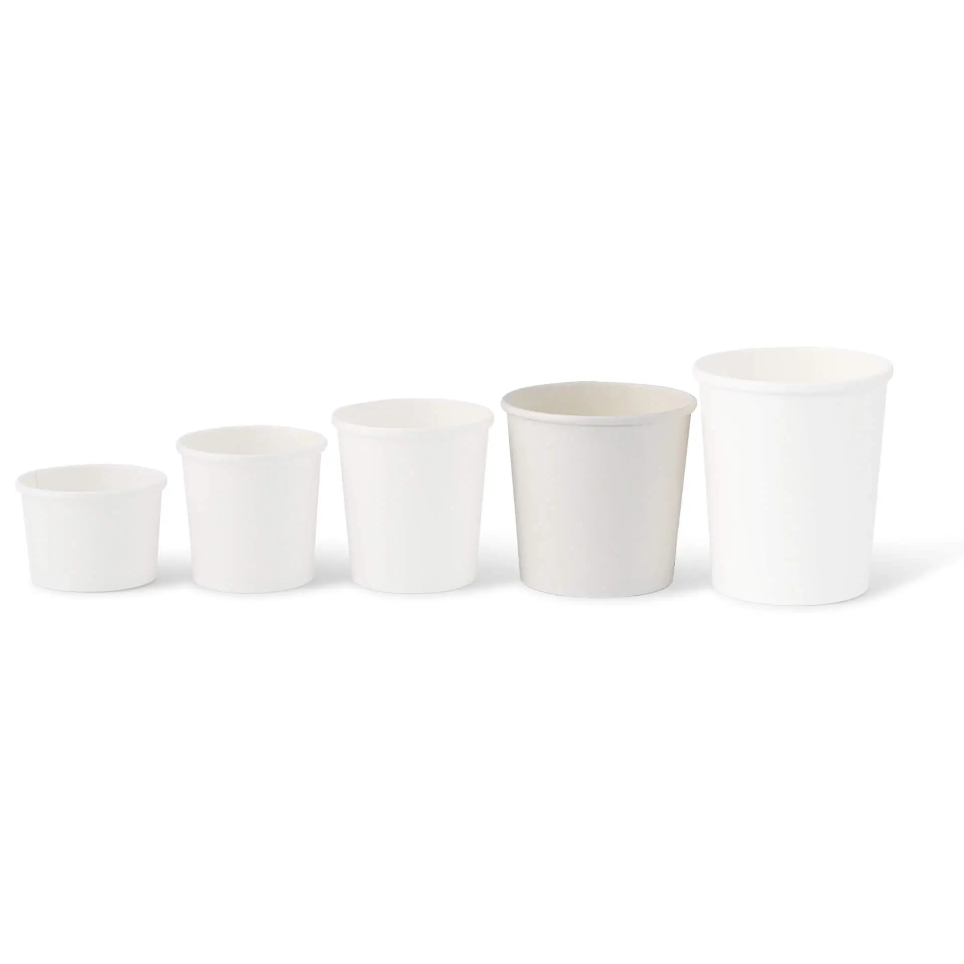 24 oz Cardboard Soup cups (Premium), Ø 115 mm, white