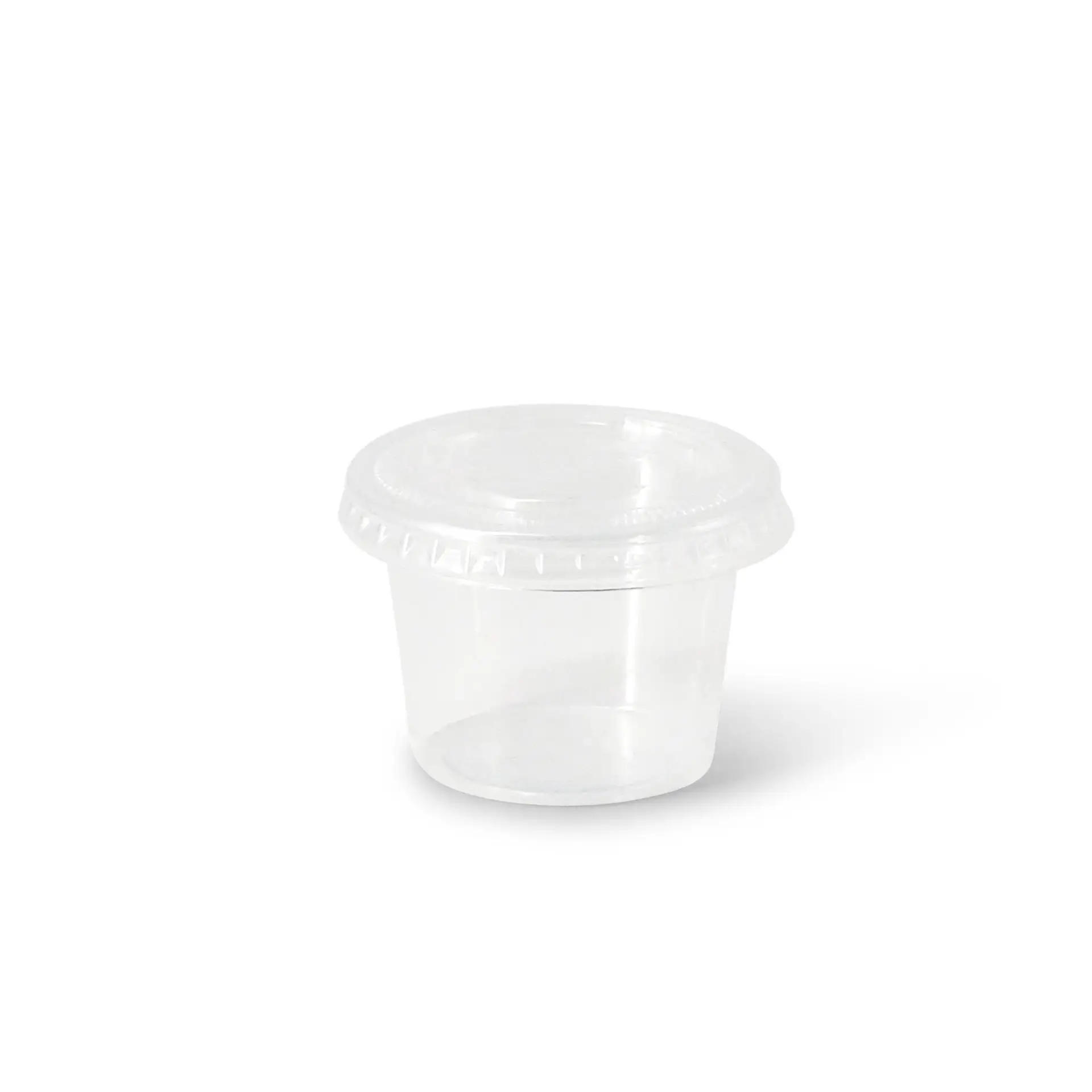 PLA lids Ø 45 mm, clear, round