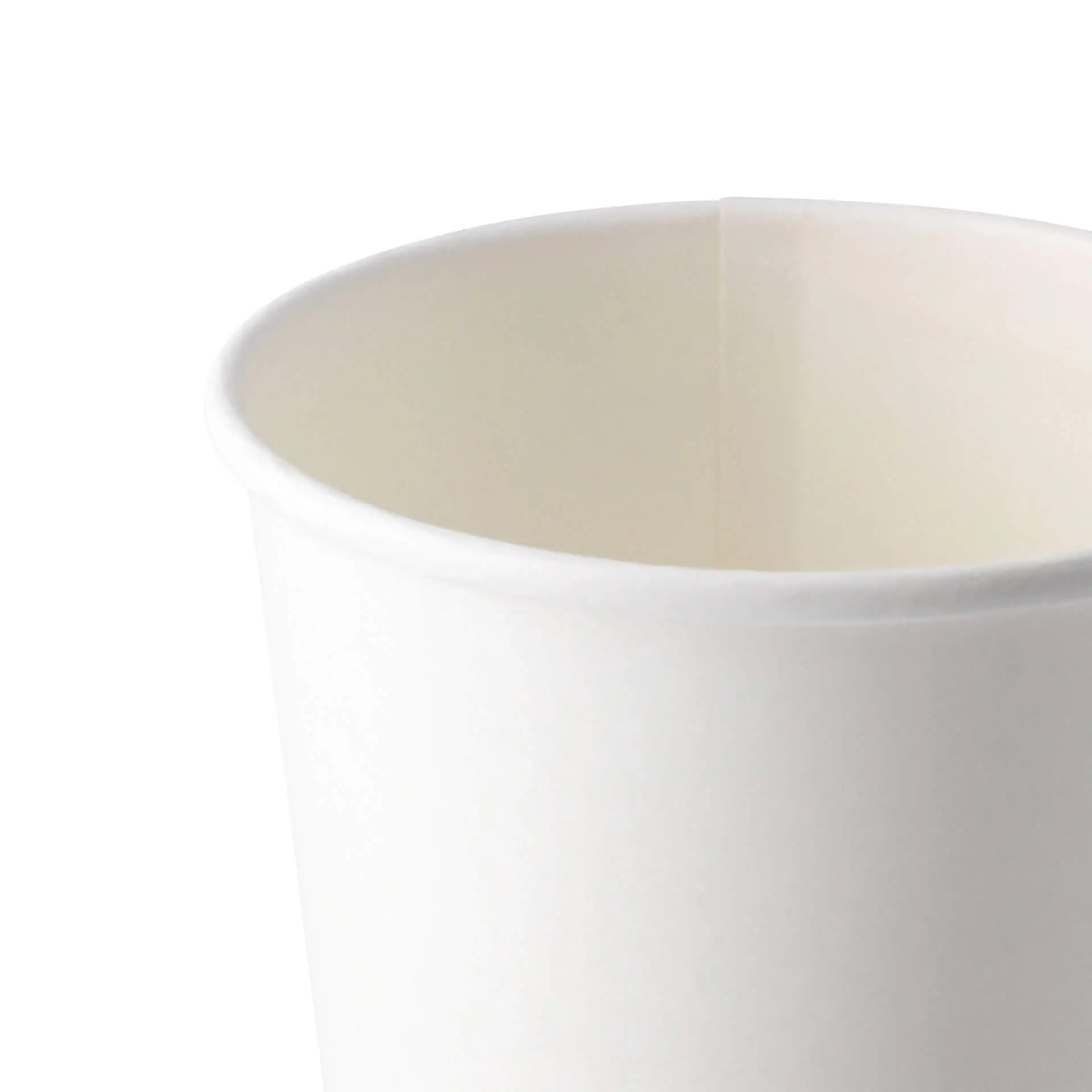 Soup cup to go made of cardboard (Premium) 16 oz, Ø 95 mm, white