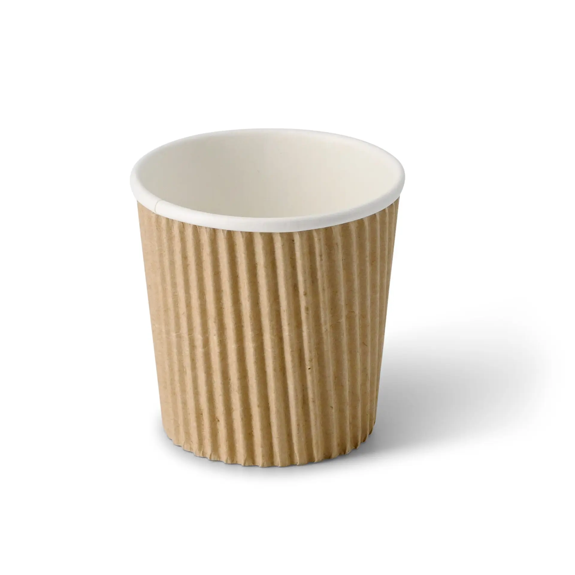 4 oz Ripple cup / Coffee Cups, Ø 62 mm, kraft