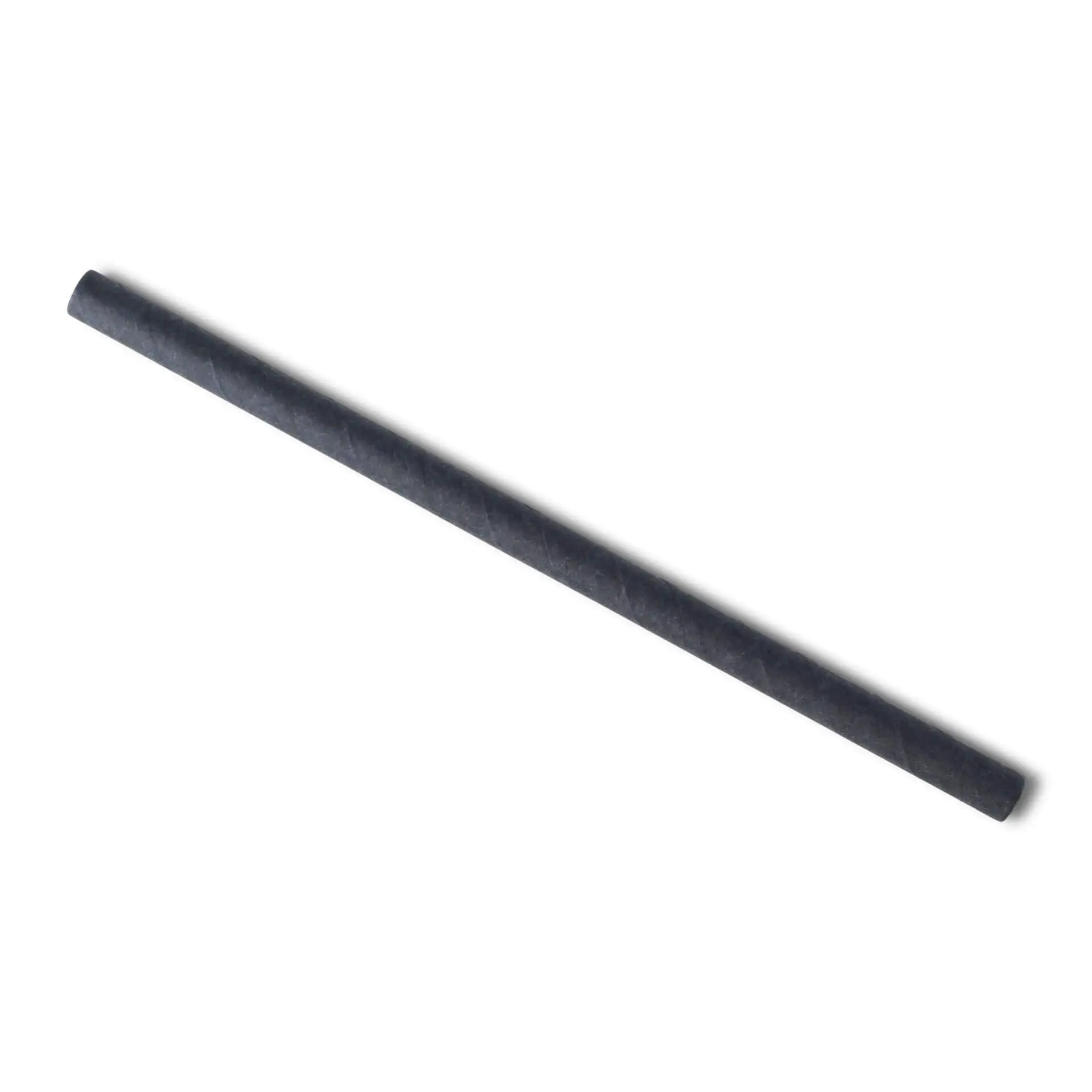 15 cm, Ø 0.7 cm Paper-cocktail straws, black