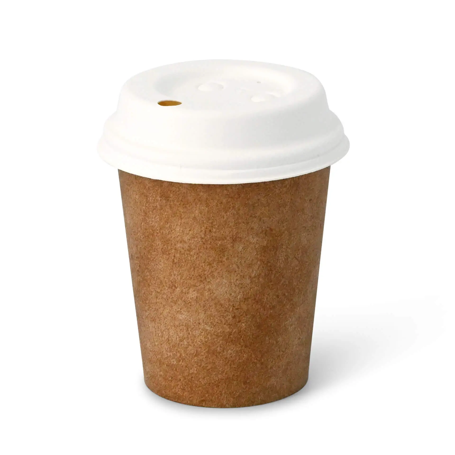 8 oz Paper cups single wall, Ø 80 mm, kraft