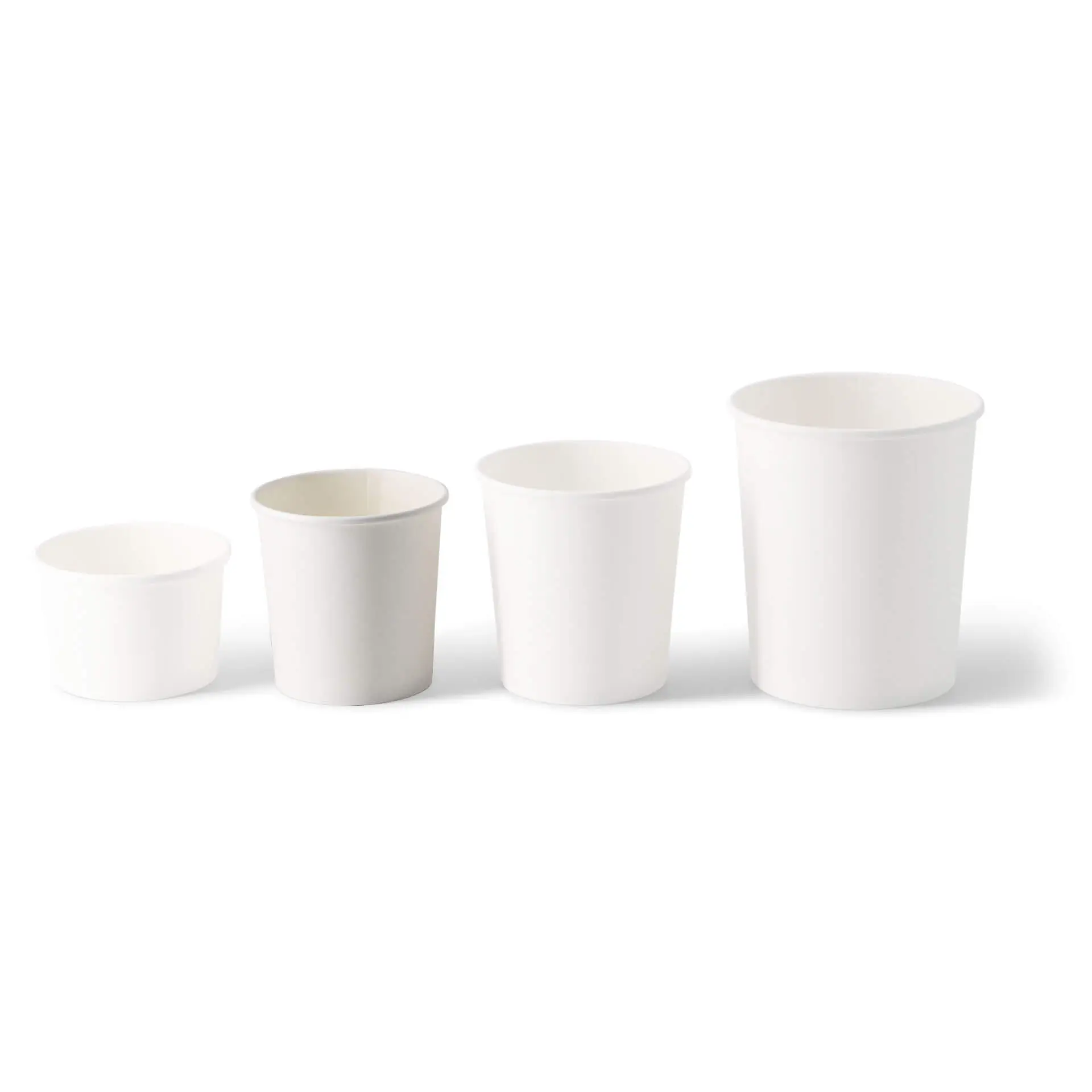 Soup cup to go made of cardboard (Premium) 12 oz, Ø 90 mm, white