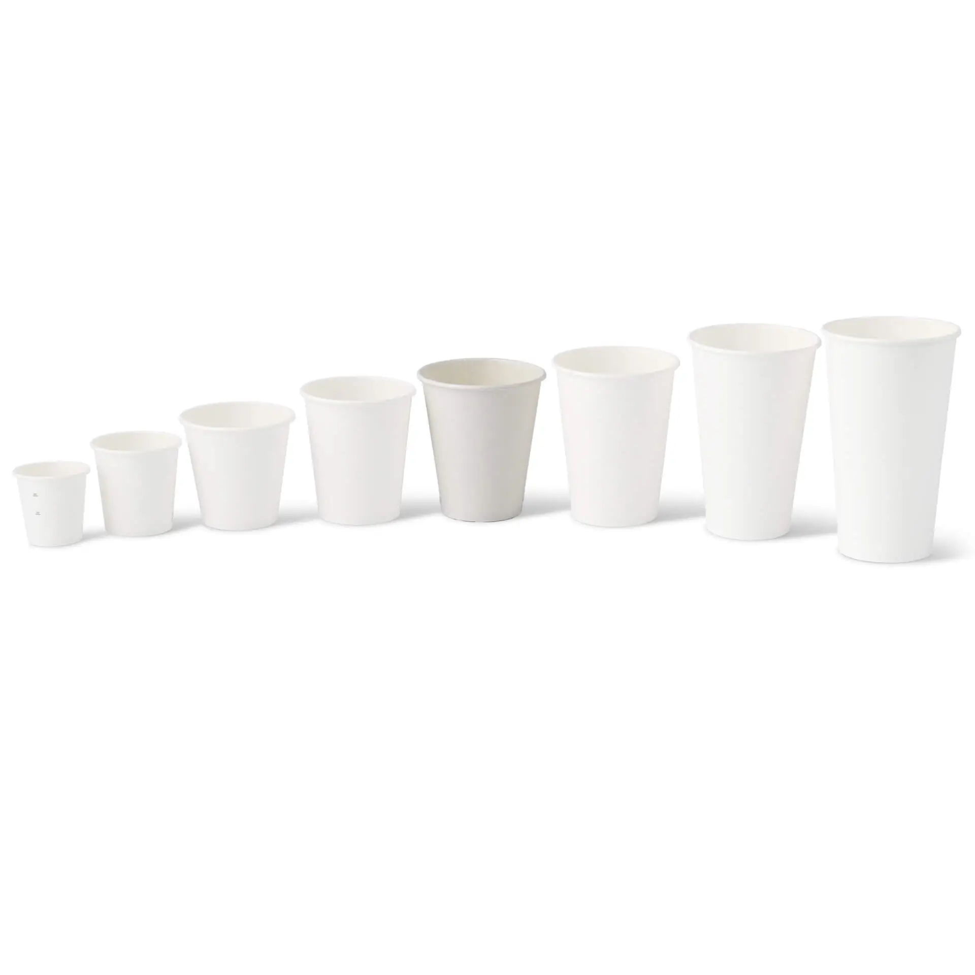 10 oz Paper cups single wall, Ø 90 mm, white