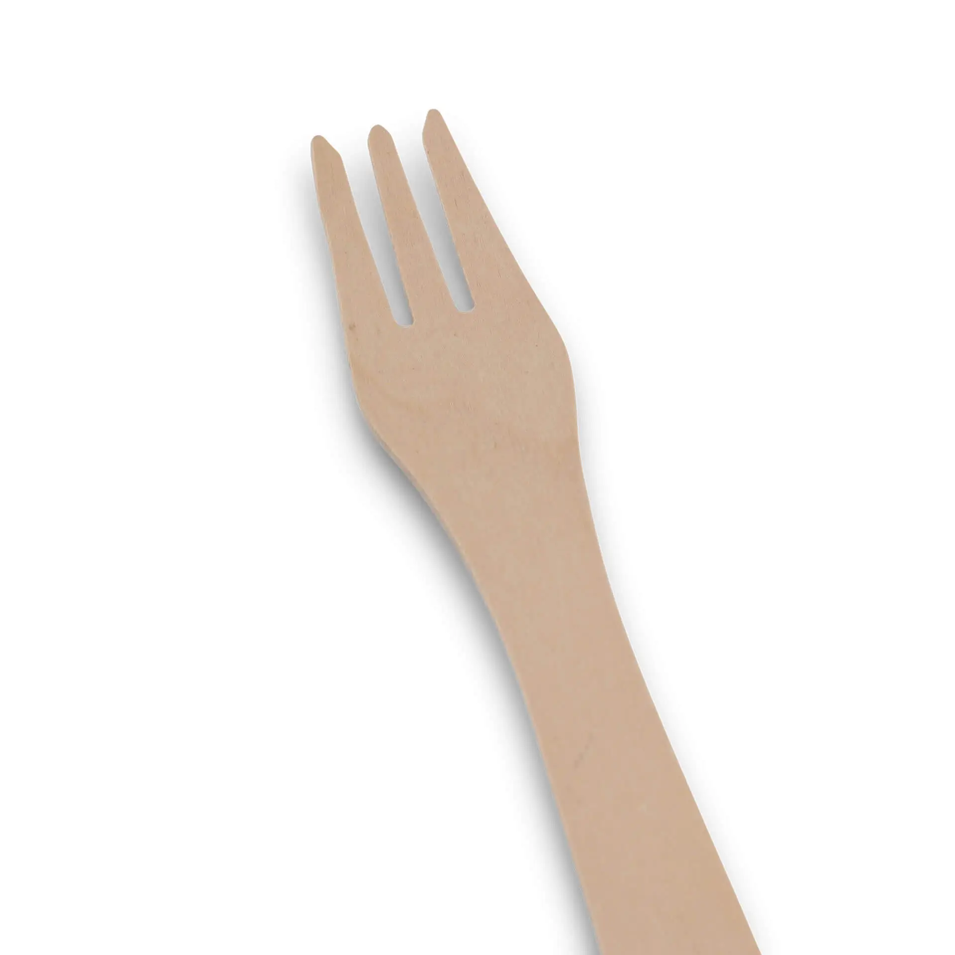 Premium wooden forks 18 cm, bio-coated