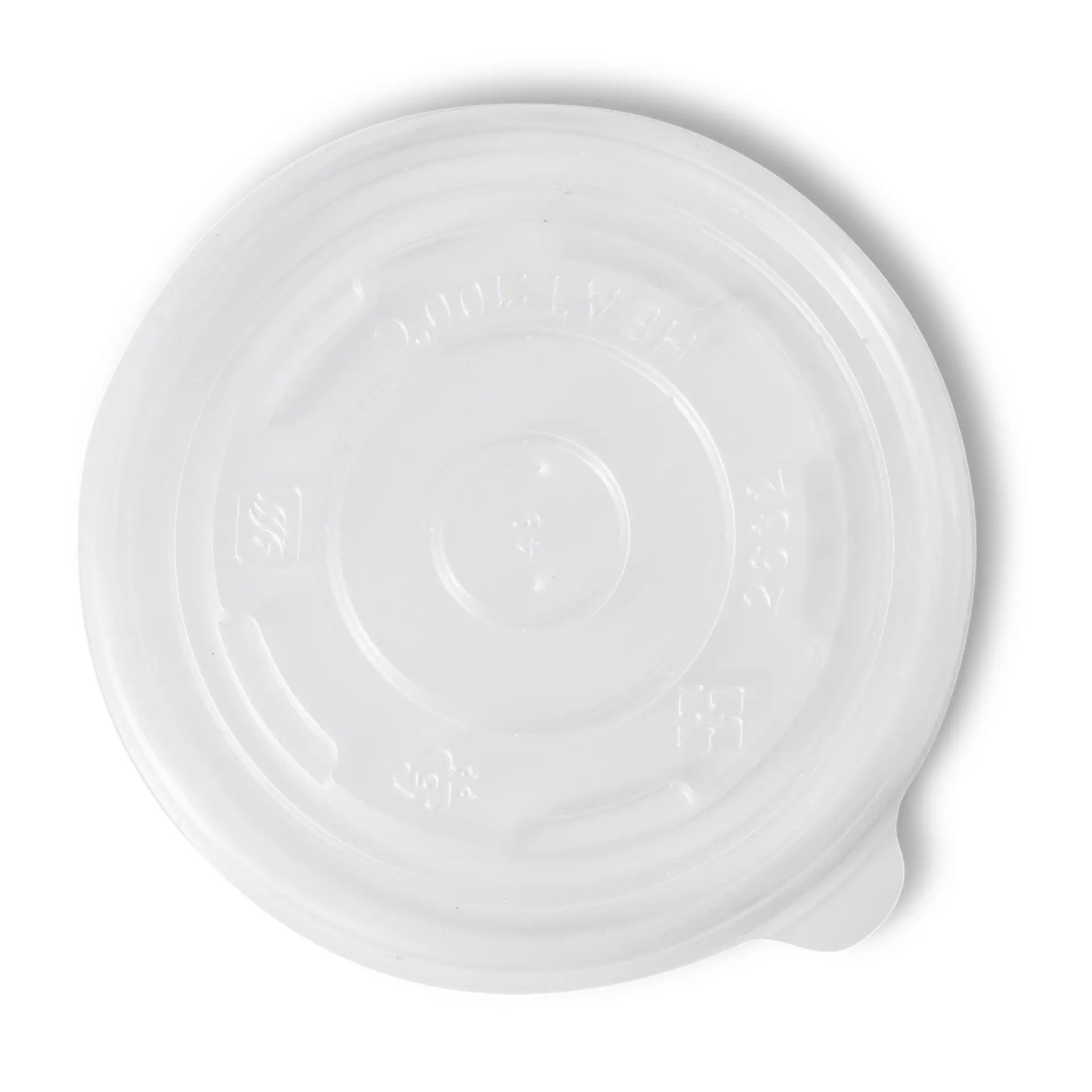 PP-flat lids Ø 90 mm, closed (for universal cups)