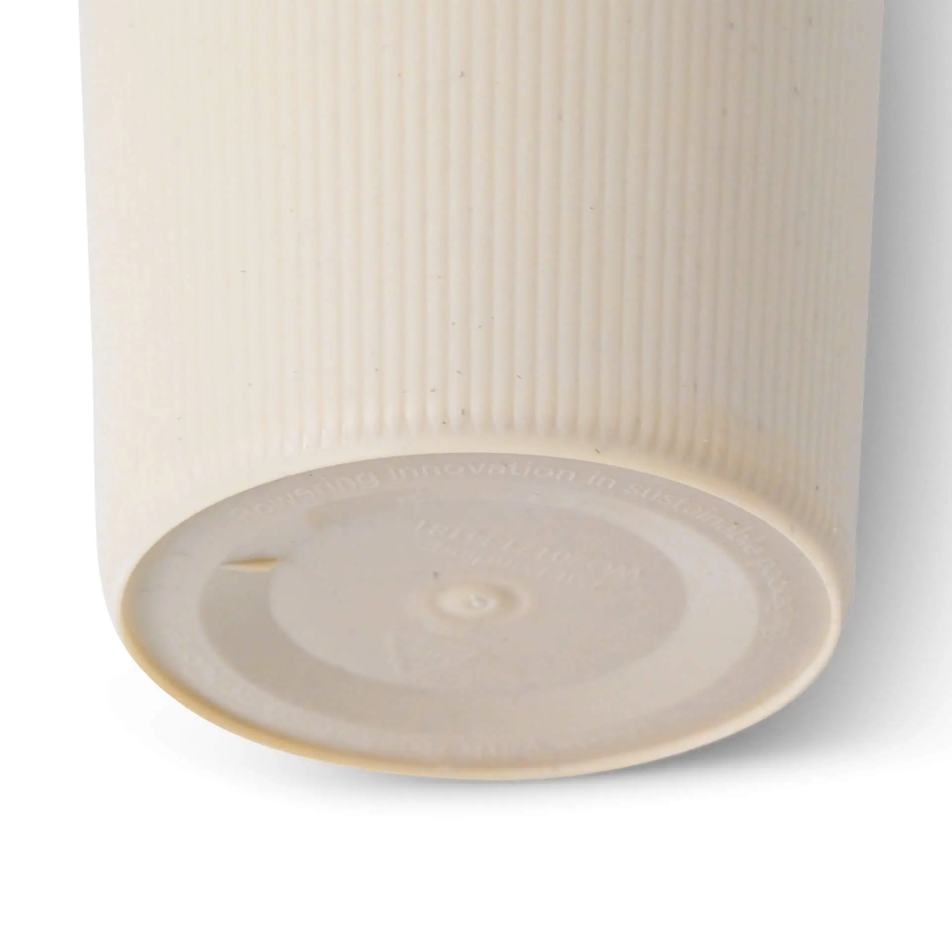 Reusable coffee cups, 12 oz, Ø 90 mm, creamy white