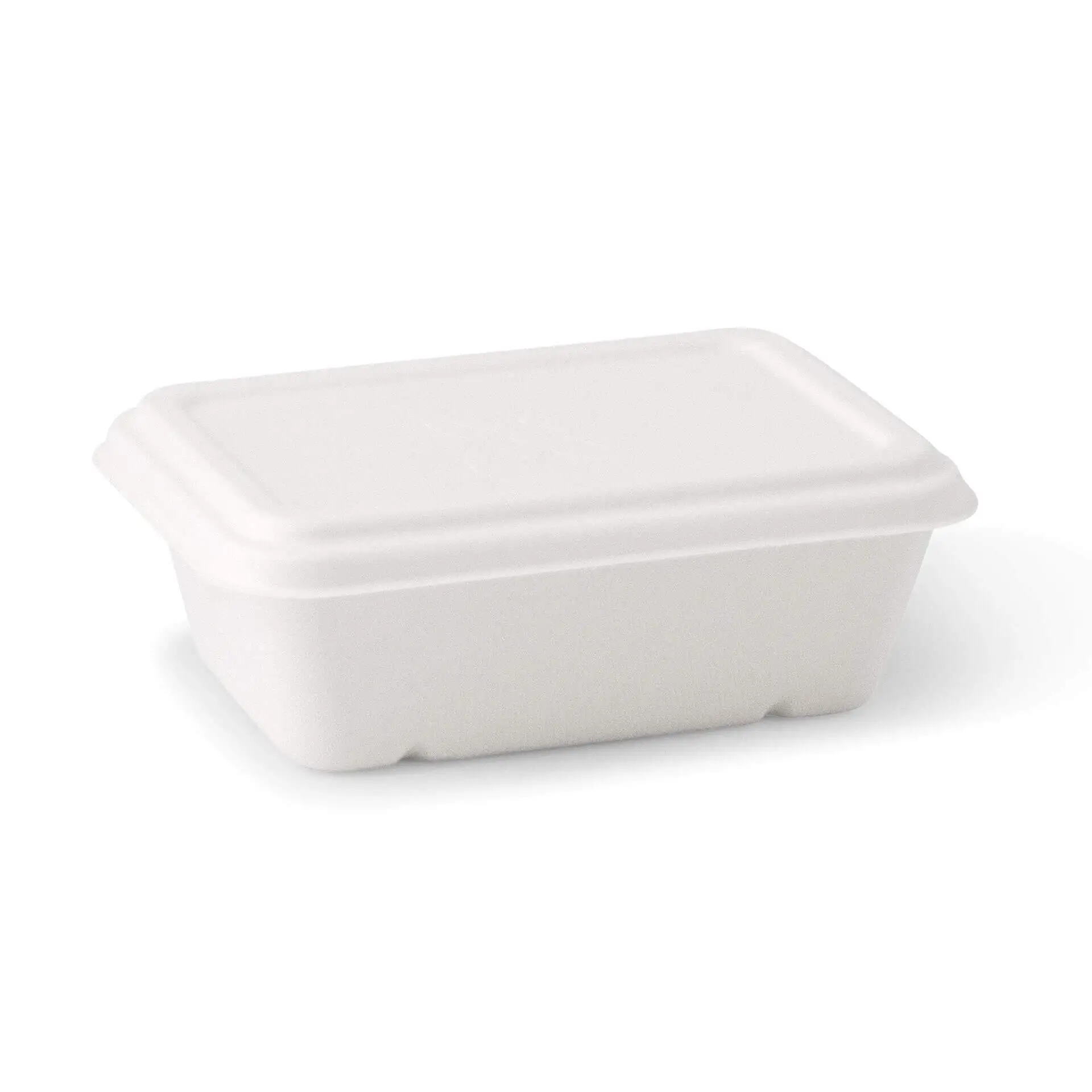 Sugarcane-bowls  17 x 12 x 6 cm, 650 ml, rectangular