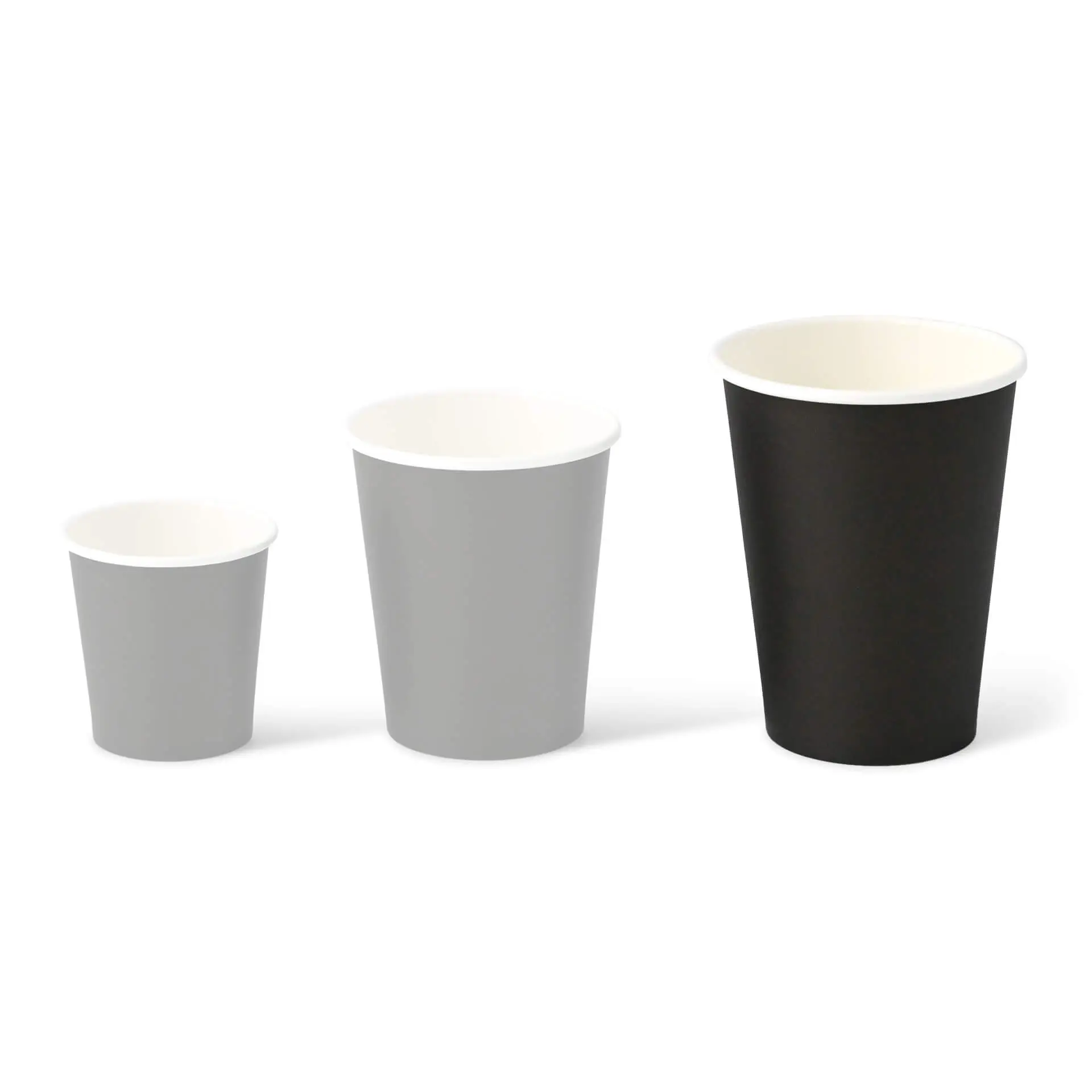 12 oz Paper cups single wall, Ø 90 mm, black