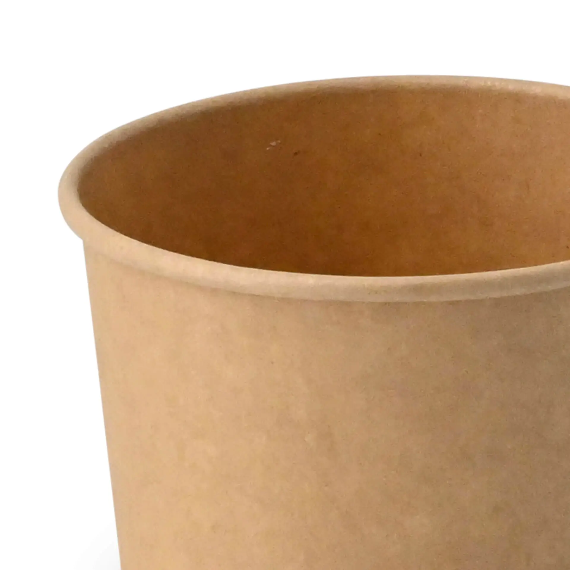 8 oz, max. 9.5 oz Paper cups ice cream M (coated), Ø 92 mm, brown