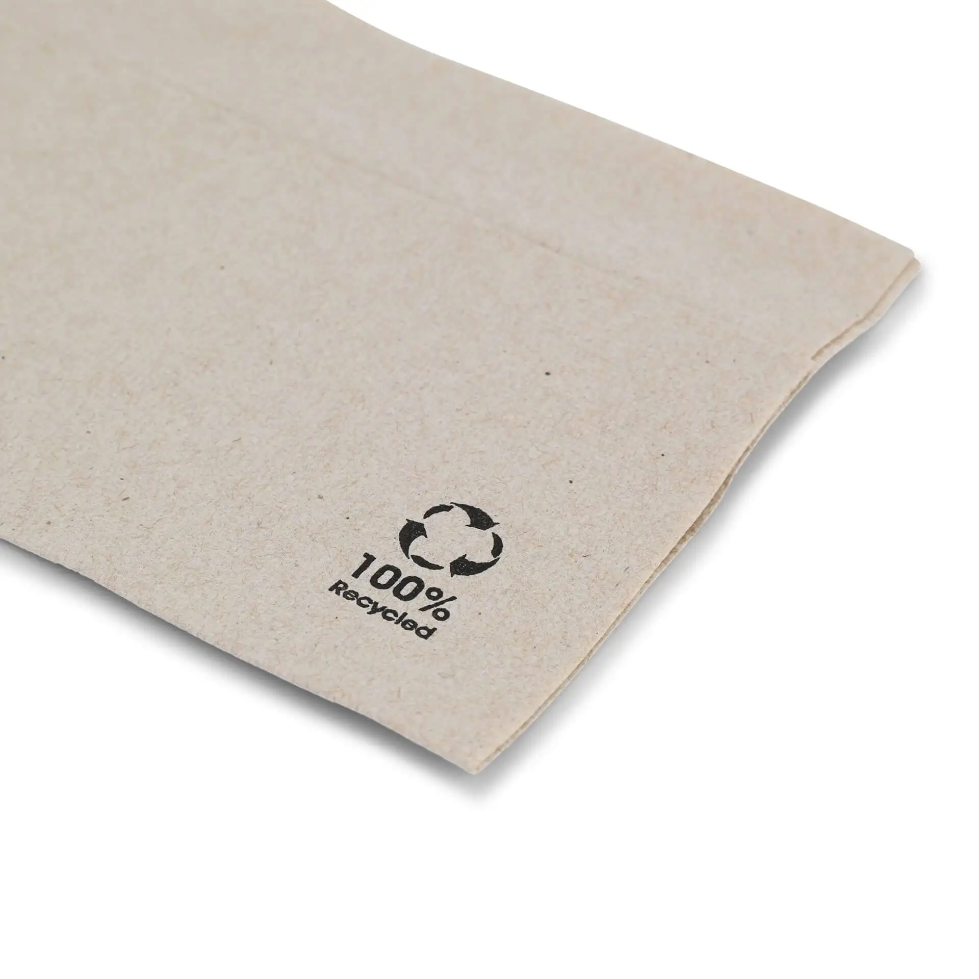 rPaper-napkins 33 x 33 cm, 1-ply, 1/8 fold, unbleached