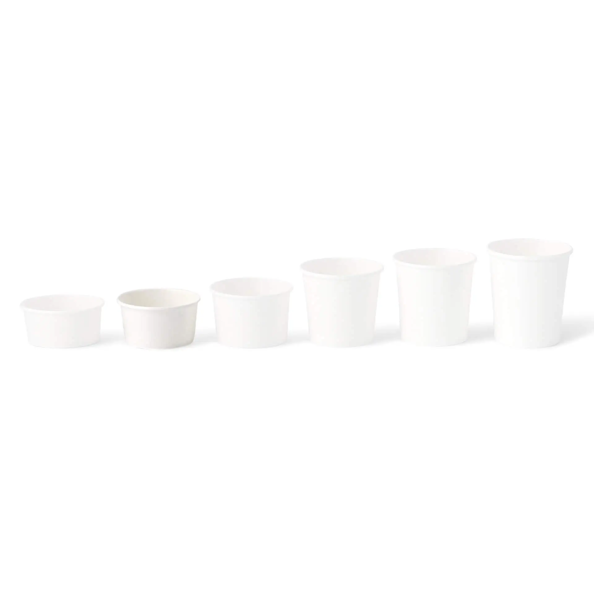 6 oz, max. 7.5 oz Paper cups ice cream S (coated), Ø 92 mm, white