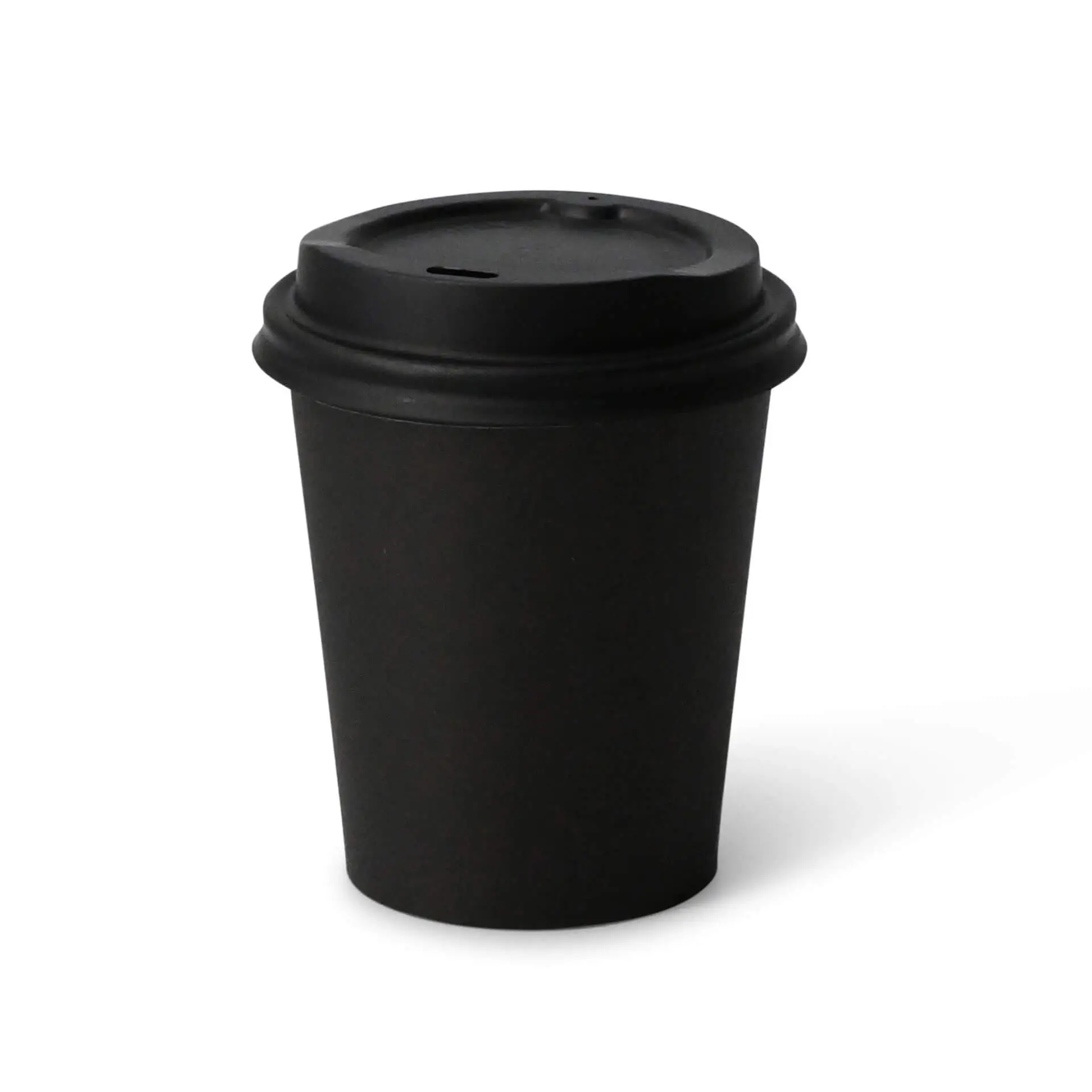 8 oz Paper cups single wall, Ø 80 mm, black