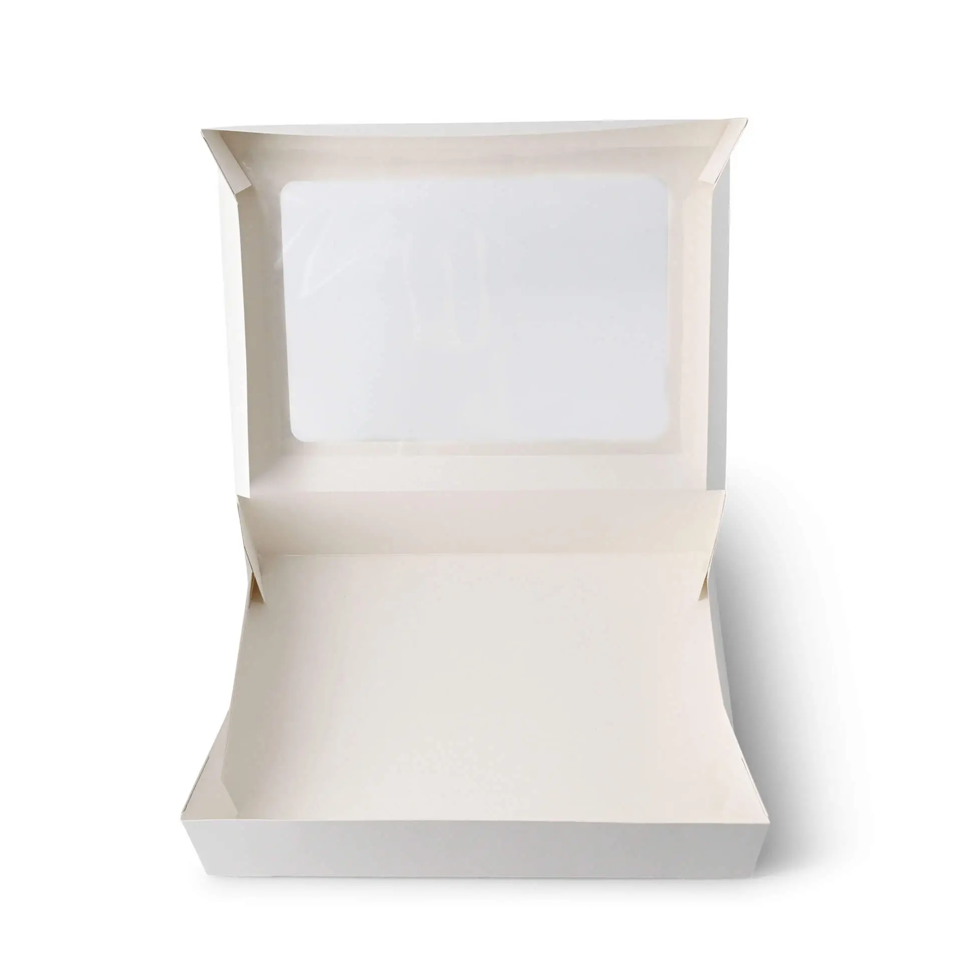 Cupcake boxes (12 pieces), cellulose window, white