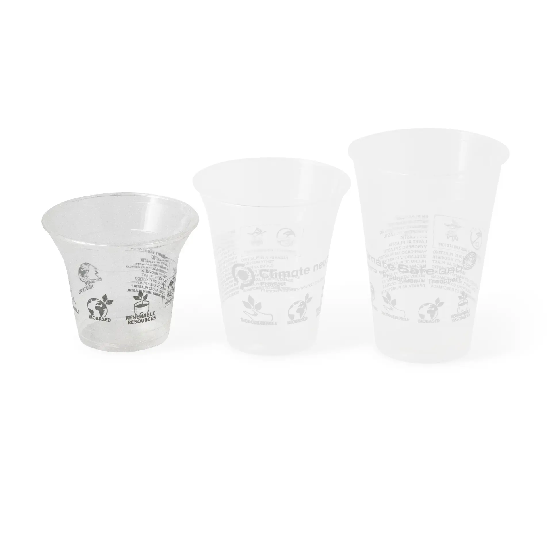 8 oz PLA Smoothie Cups, Ø 96 mm