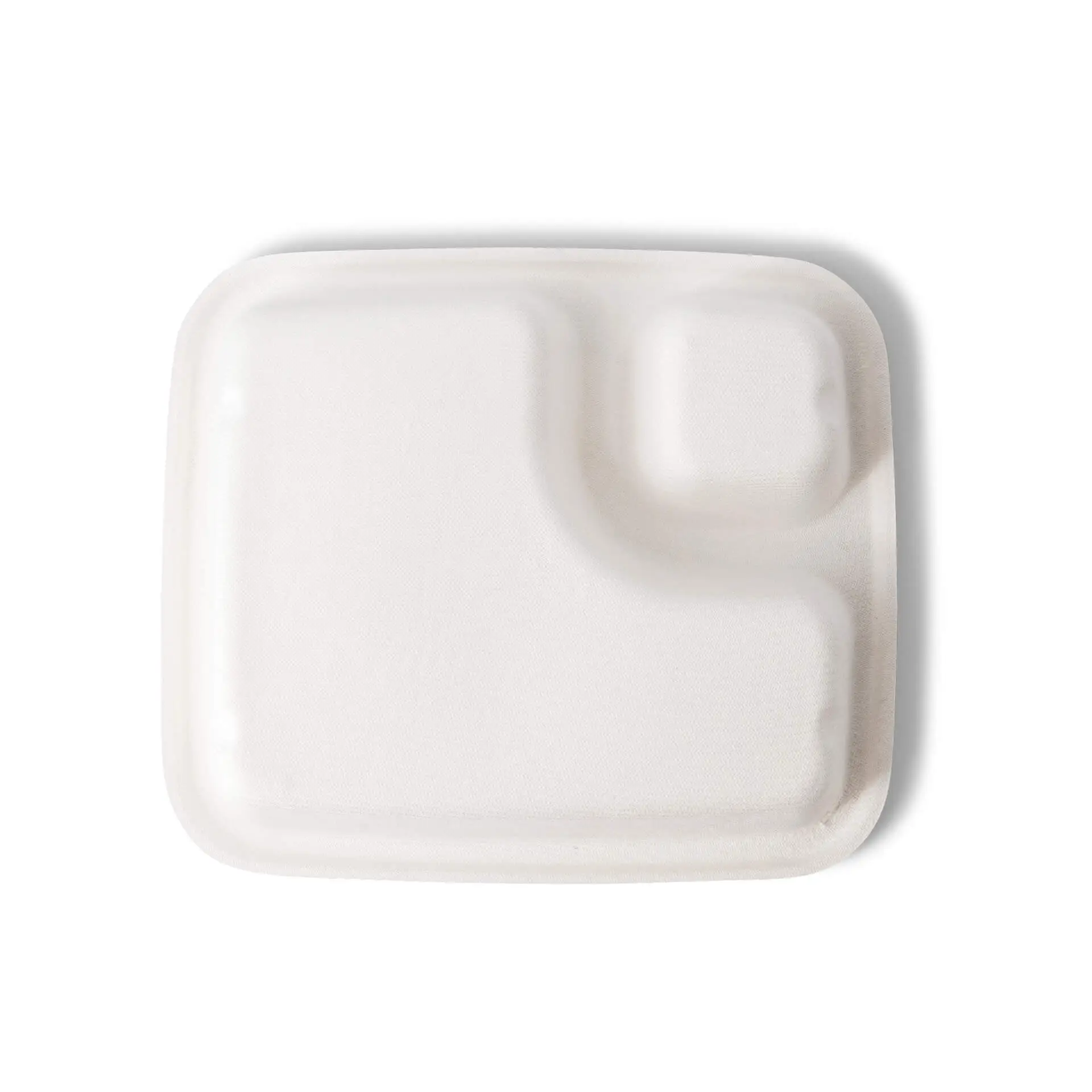 Sugarcane-dip plate, 16.5 x 19 cm, rectangular