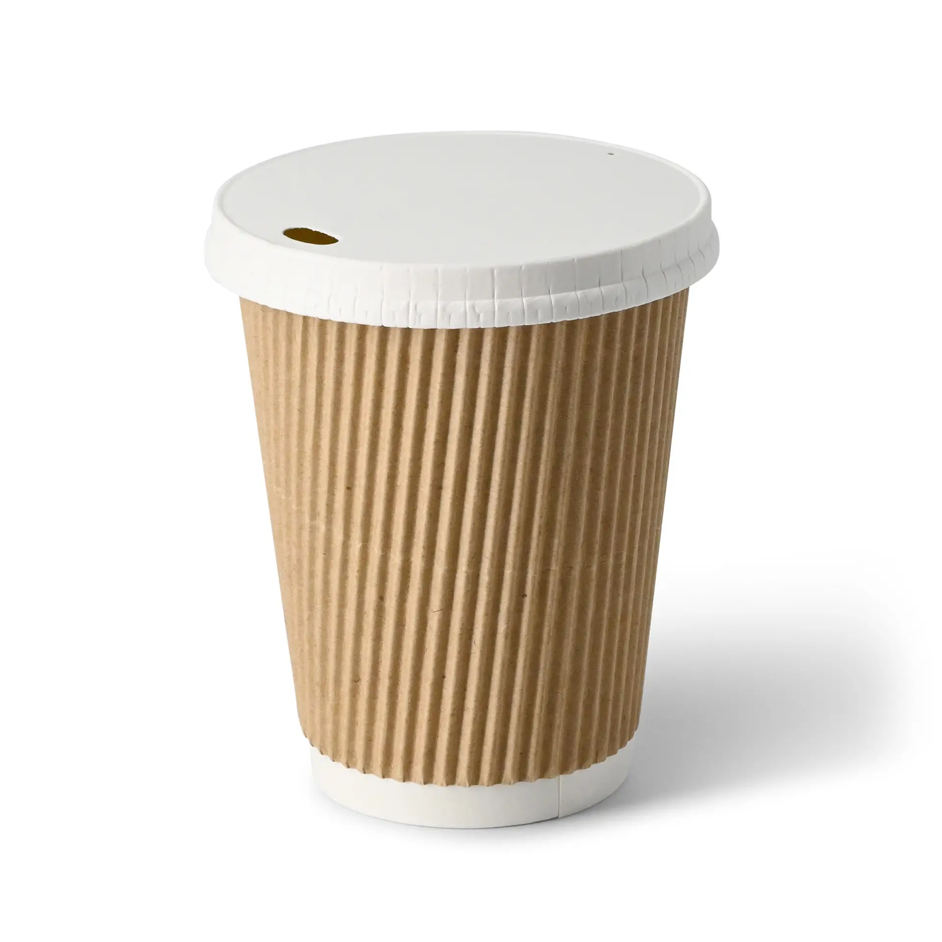 12 oz Ripple cup / Coffee Cups, Ø 90 mm, kraft