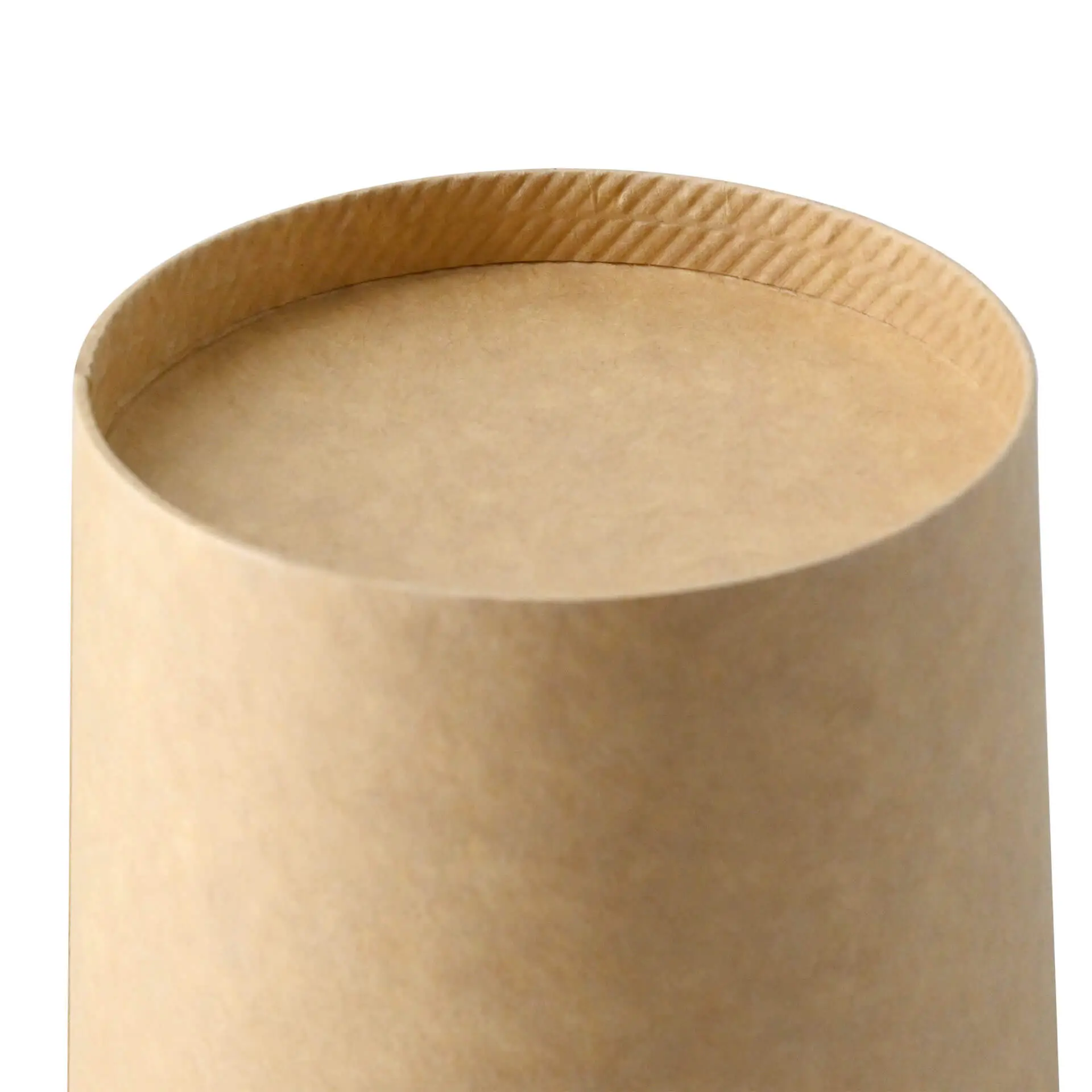 Soup cup to go made of cardboard (Premium) 16 oz, Ø 95 mm, brown