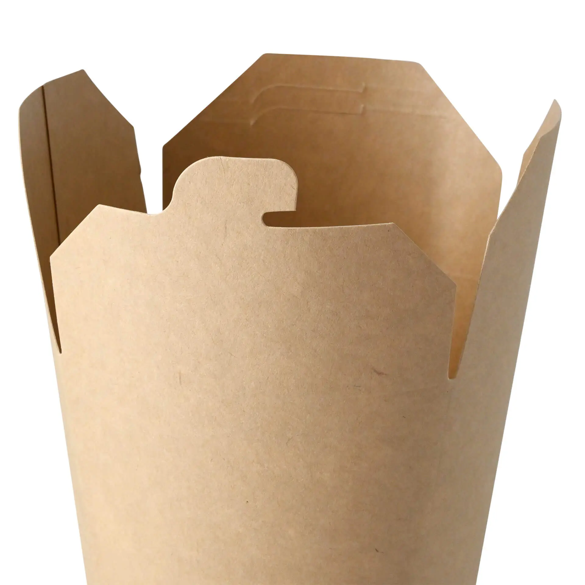 Noodle Boxes 800 ml, kraft, PLA-coated